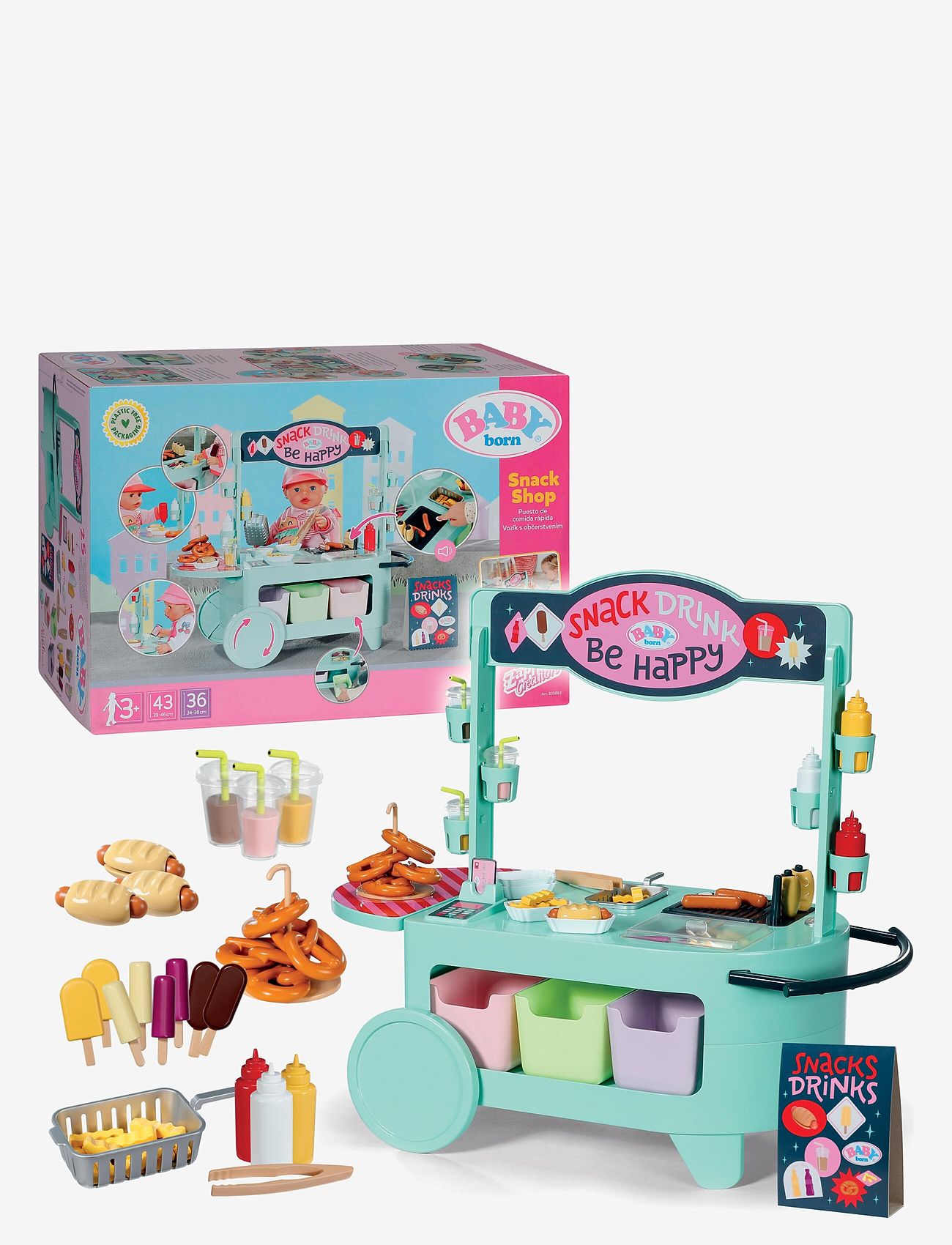 BABY born - BABY born Snack Shop - dukketilbehør - multicolor - 2