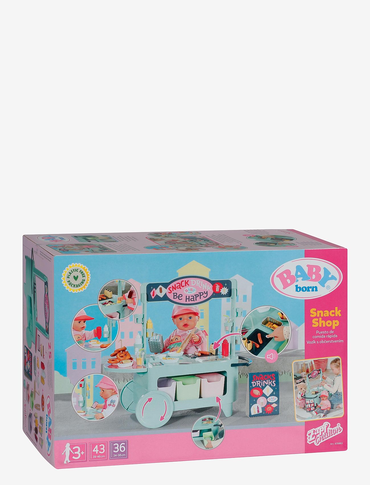 BABY born - BABY born Snack Shop - dukketilbehør - multicolor - 5