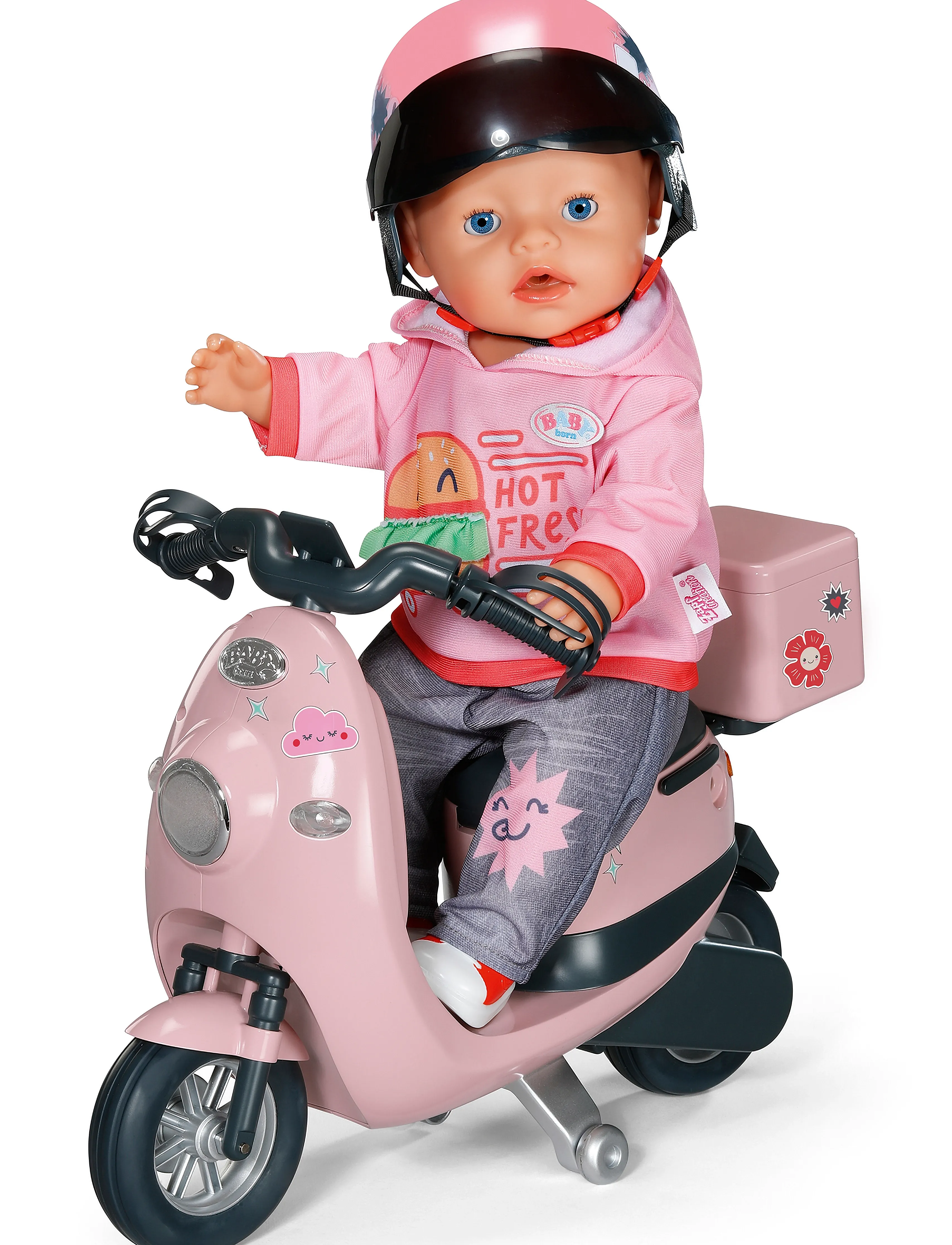 BABY born Rc E Scooter, Børn, Dolls Tilbehør, Multi/mønstret, Str: ONE SIZE