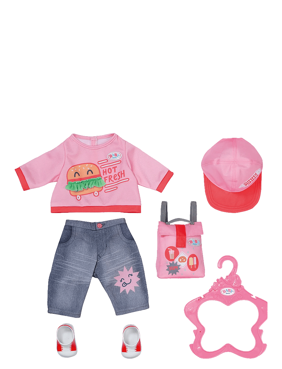 BABY born - BABY born City Outfit 43cm - dukketilbehør - multicolor - 1