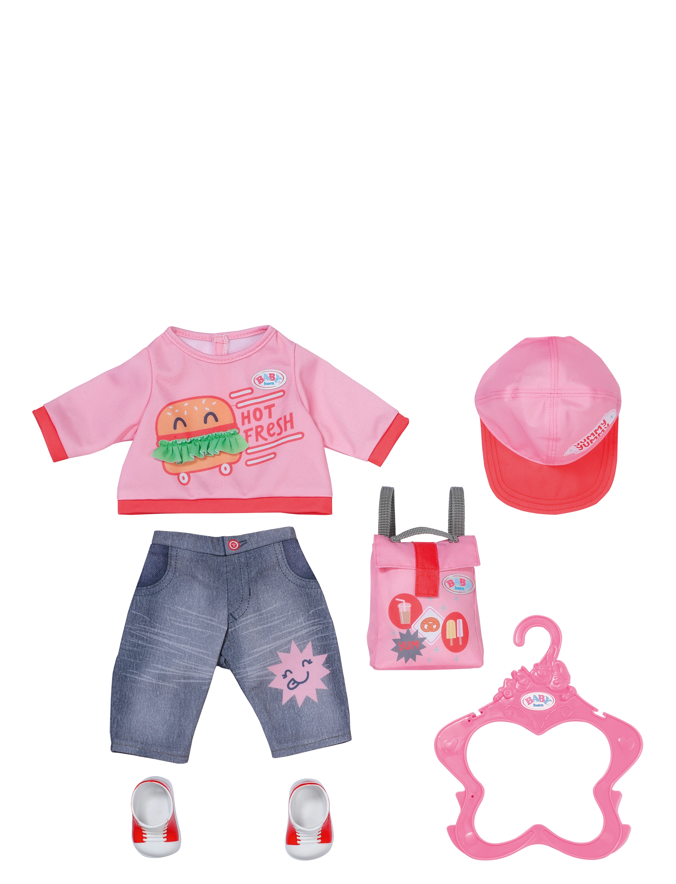 BABY born BABY born City Outfit 43cm - Nyheter - MULTICOLOR / multi