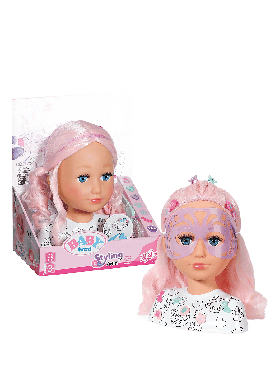 BABY born - BABY born Sister Styling Artist Head - greiðsluhaus - multicolor - 5