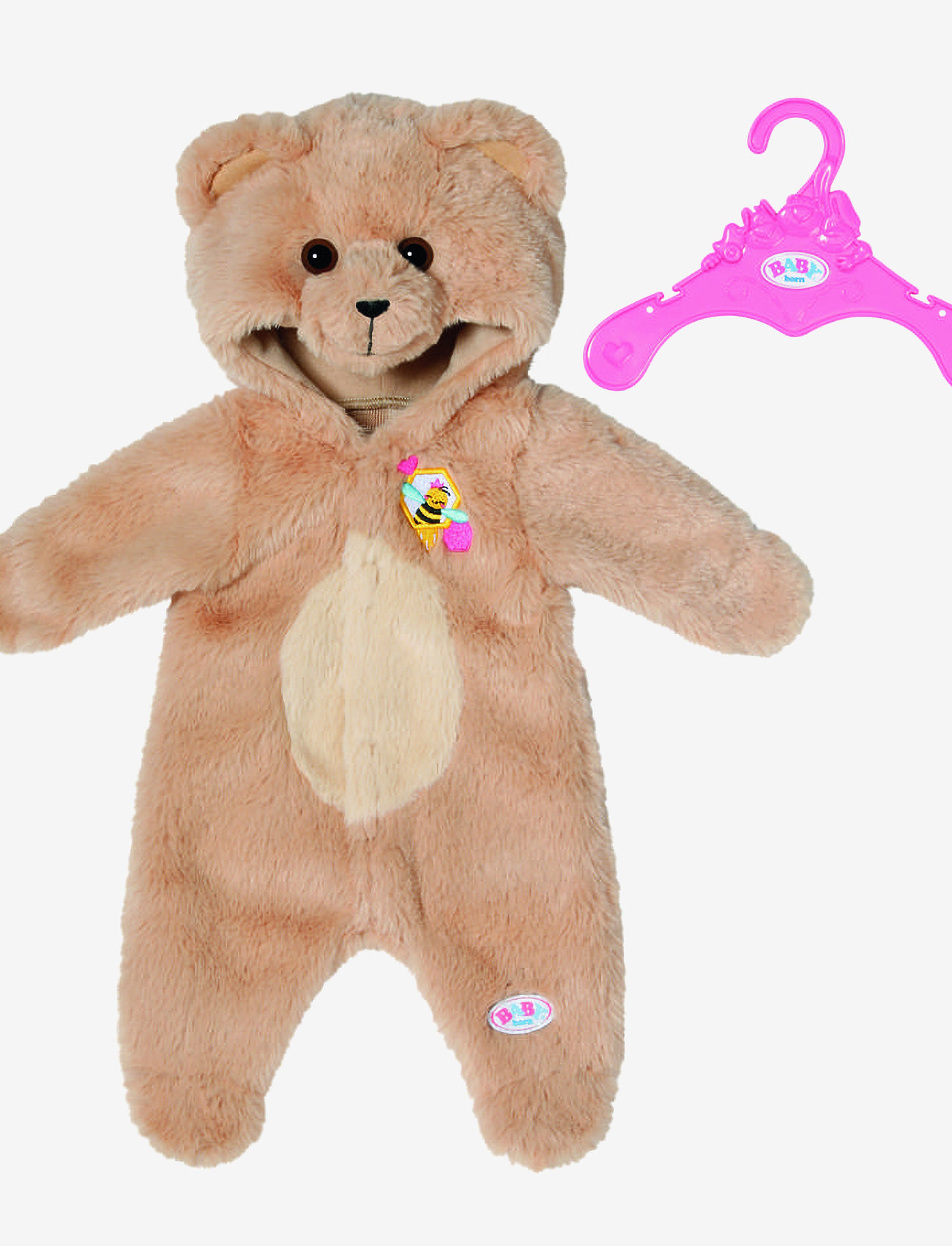 BABY born - BABY born Bear Suit 43cm - dukkeklær - multicolor - 0