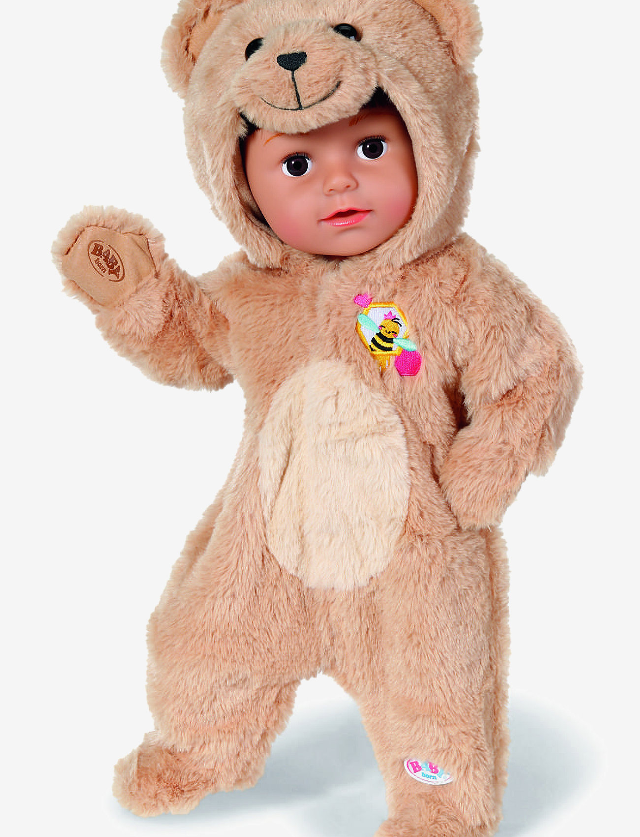 BABY born - BABY born Bear Suit 43cm - dukkeklær - multicolor - 1