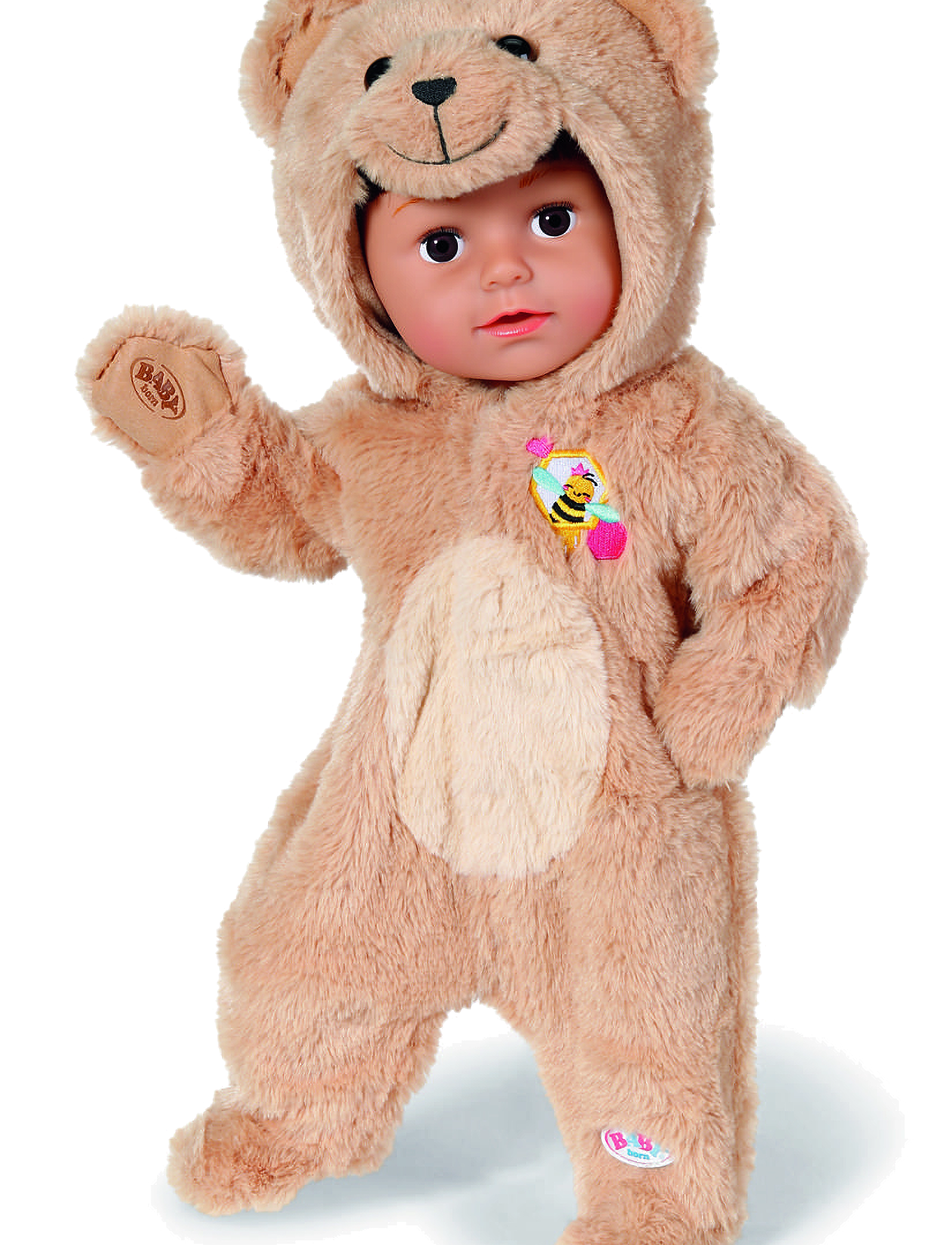 BABY born - BABY born Bear Suit 43cm - dockkläder - multicolor - 1