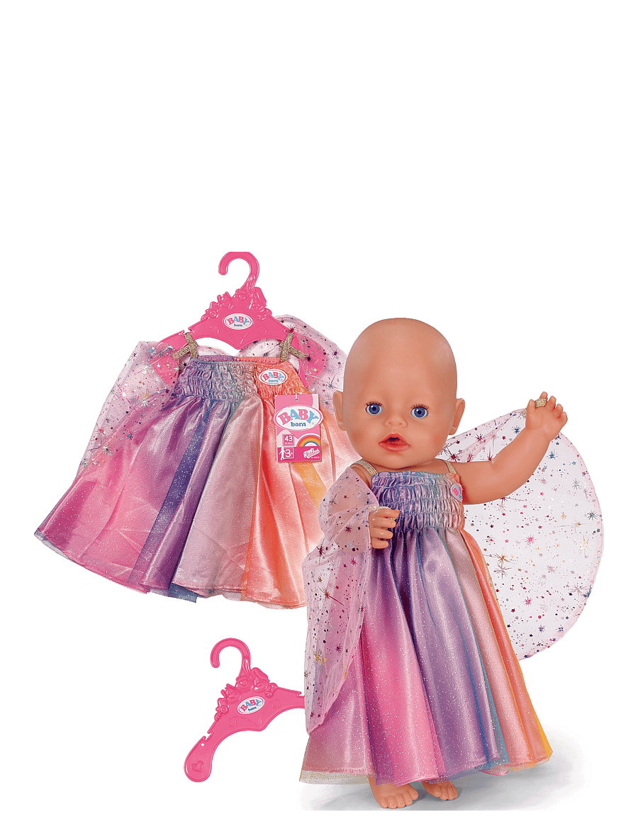 BABY born - BABY born Rainbow Dress 43cm - dúkkuföt - multicolor - 2