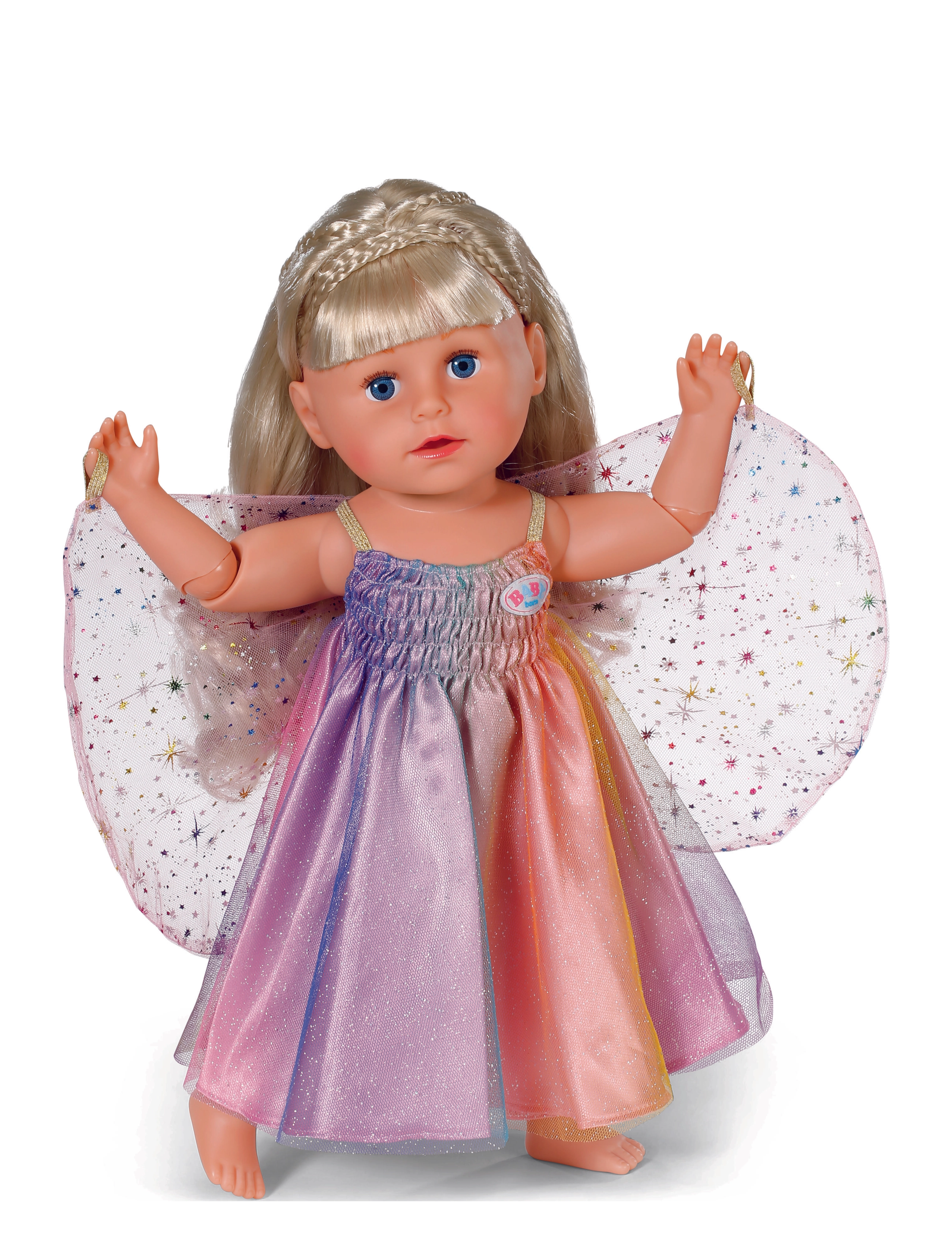 BABY born - BABY born Rainbow Dress 43cm - dukketøj - multicolor - 3