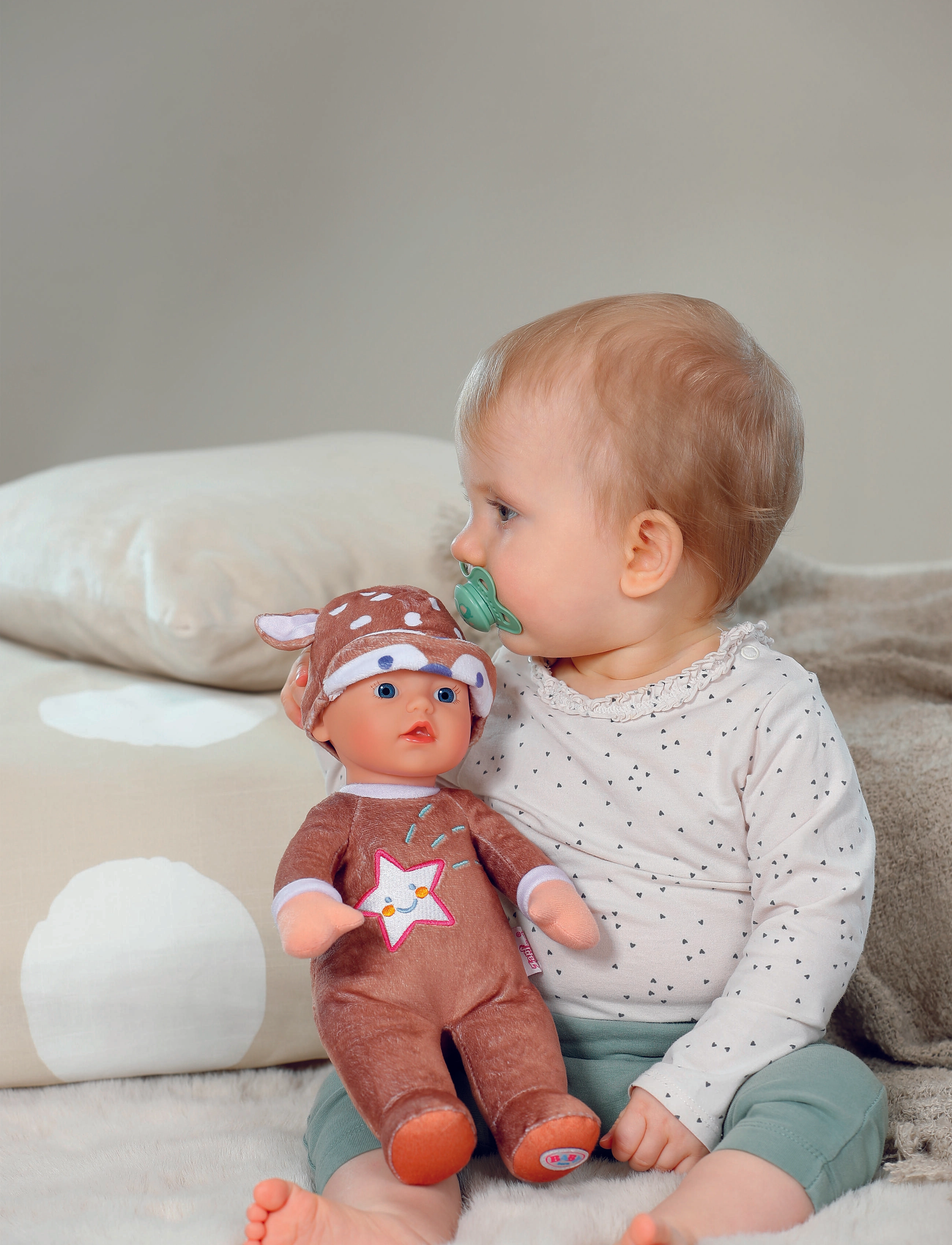 BABY born Baby Born Sleepy Deer For Babies 30cm, One Size, Multi/patterned, Dukker Og Tilbehør > Dukker, Børn