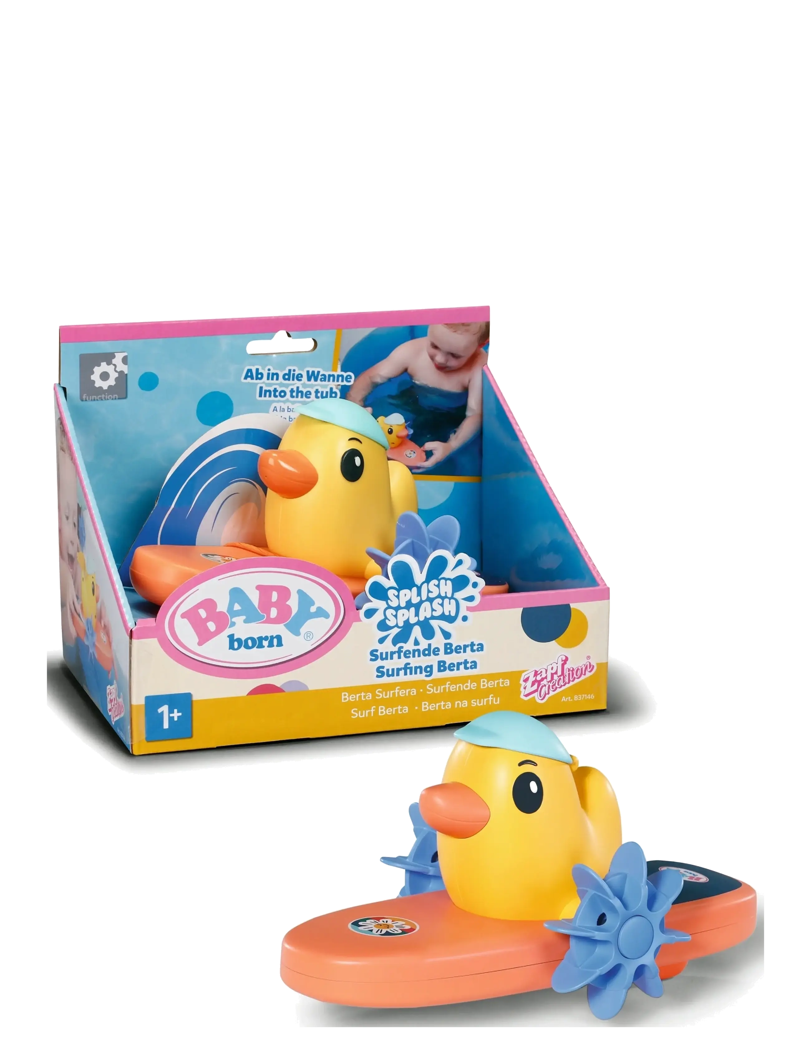 BABY born - BABY born Splish Splash Surfing Berta - bad - multicolor - 1