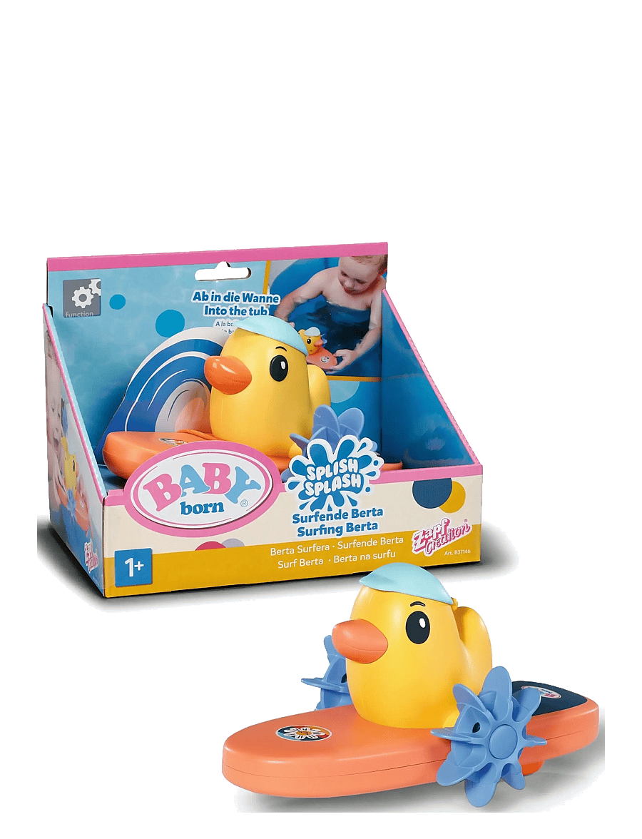 BABY born - BABY born Splish Splash Surfing Berta - bath toys - multicolor - 1