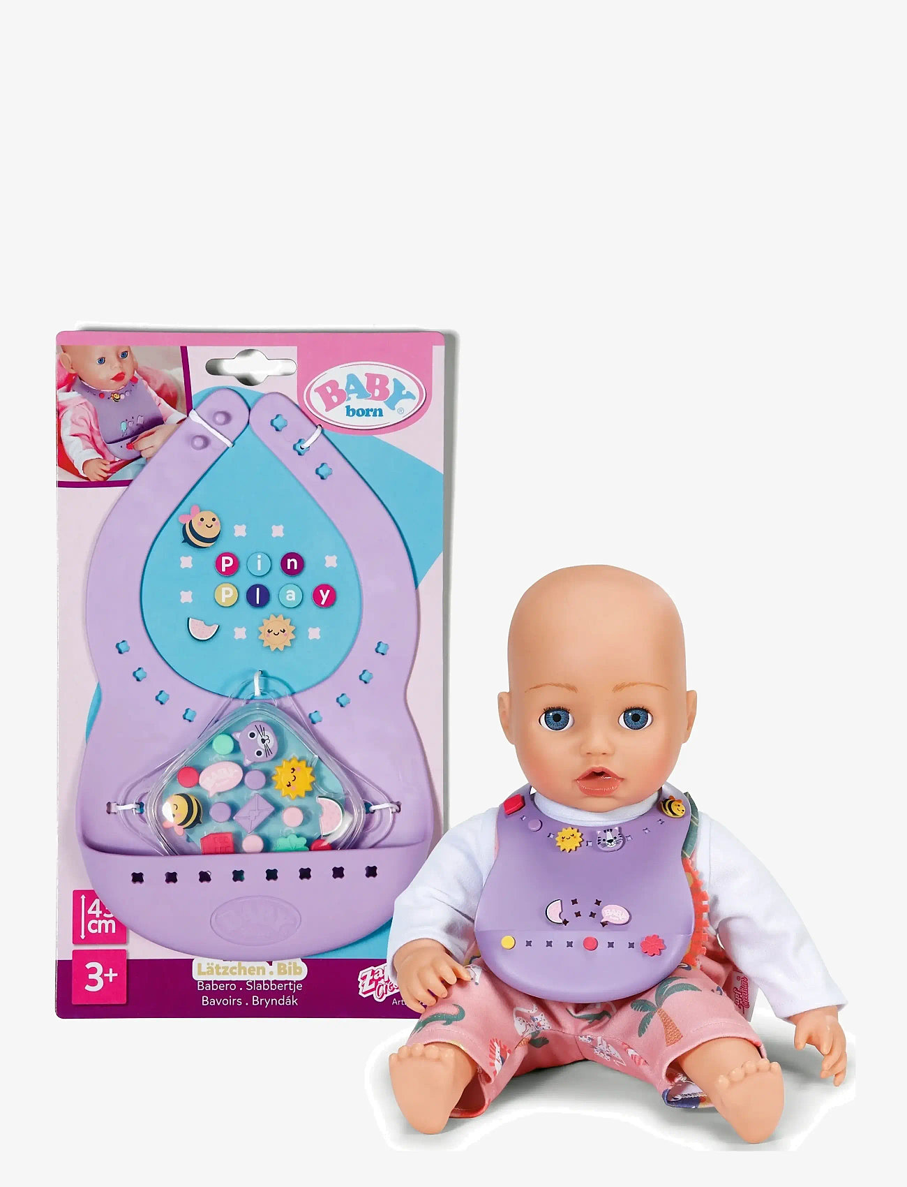 BABY born - BABY born Bib Pinplay - docktillbehör - multicolor - 1