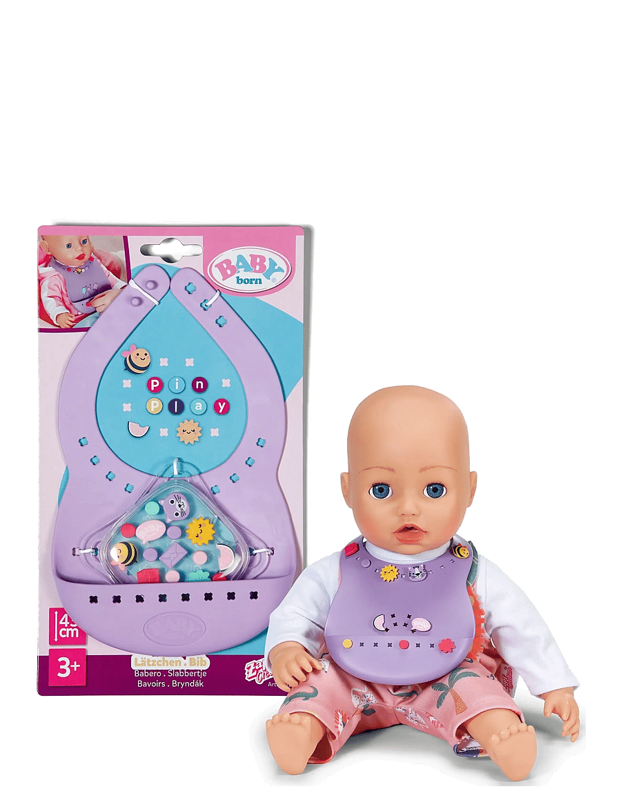 BABY born - BABY born Bib Pinplay - dúkku aukahlutir - multicolor - 1