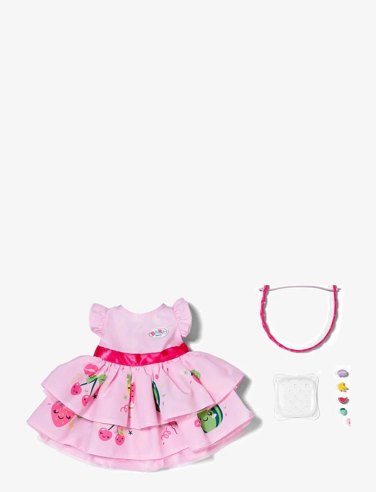 BABY born - BABY born Dress with Pinplay 43cm - docktillbehör - multicolor - 0