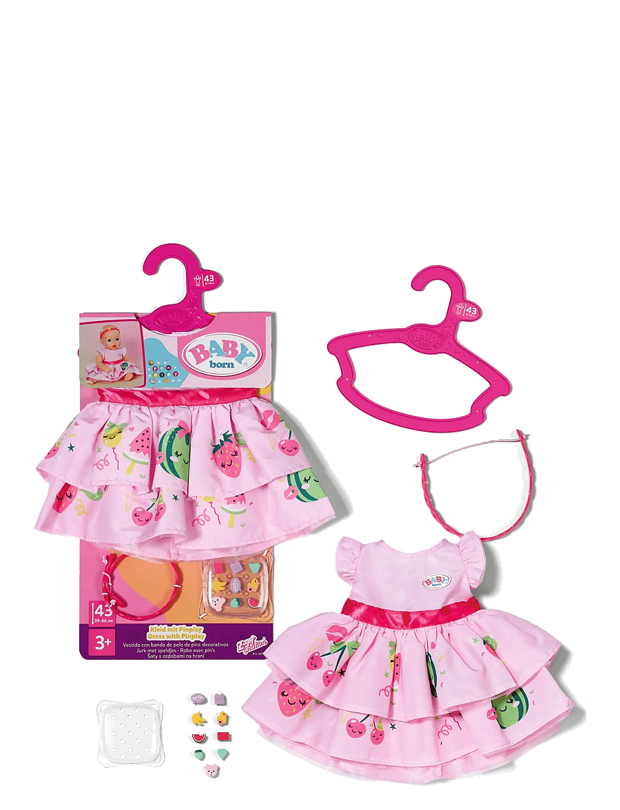 BABY born - BABY born Dress with Pinplay 43cm - dúkku aukahlutir - multicolor - 1