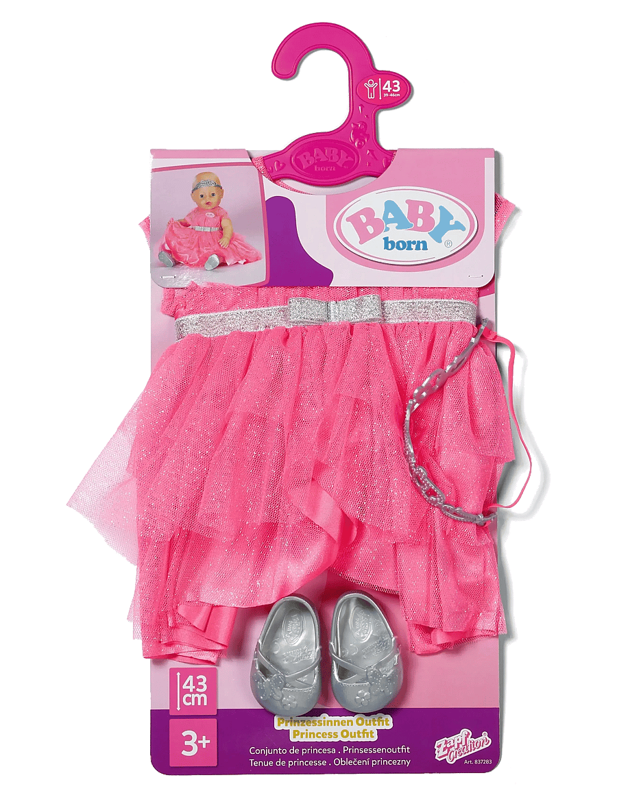 BABY born - BABY born Princess Outfit 43cm - dúkkuföt - multicolor - 1