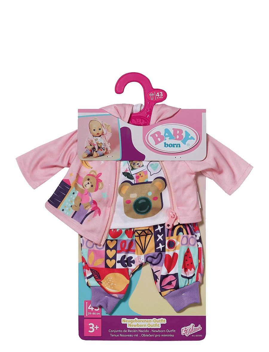 BABY born - BABY born Newborn Outfit 43cm - dúkkuföt - multicolor - 1