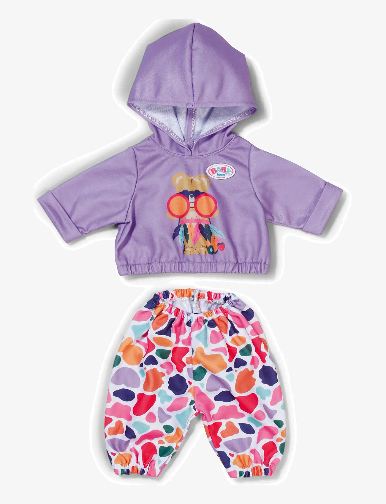 BABY born - BABY born Hoodie Outfit 43cm - dukketøj - multicolor - 0