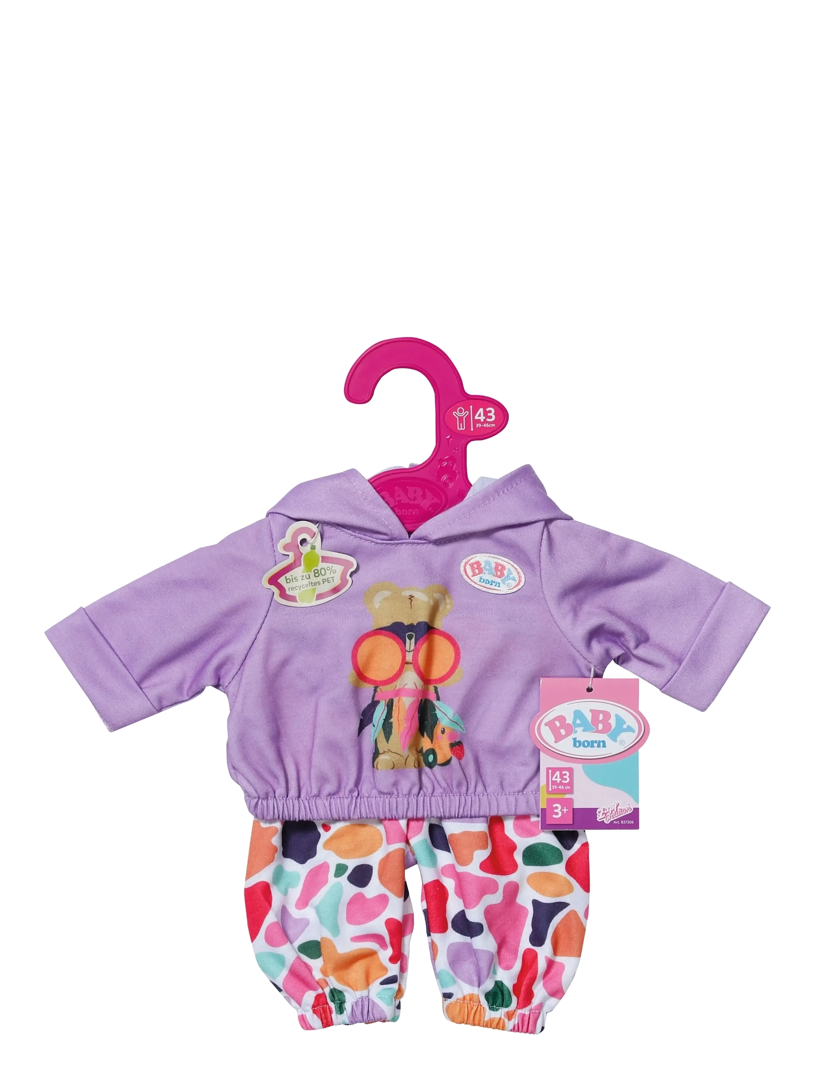 BABY born - BABY born Hoodie Outfit 43cm - dúkkuföt - multicolor - 2