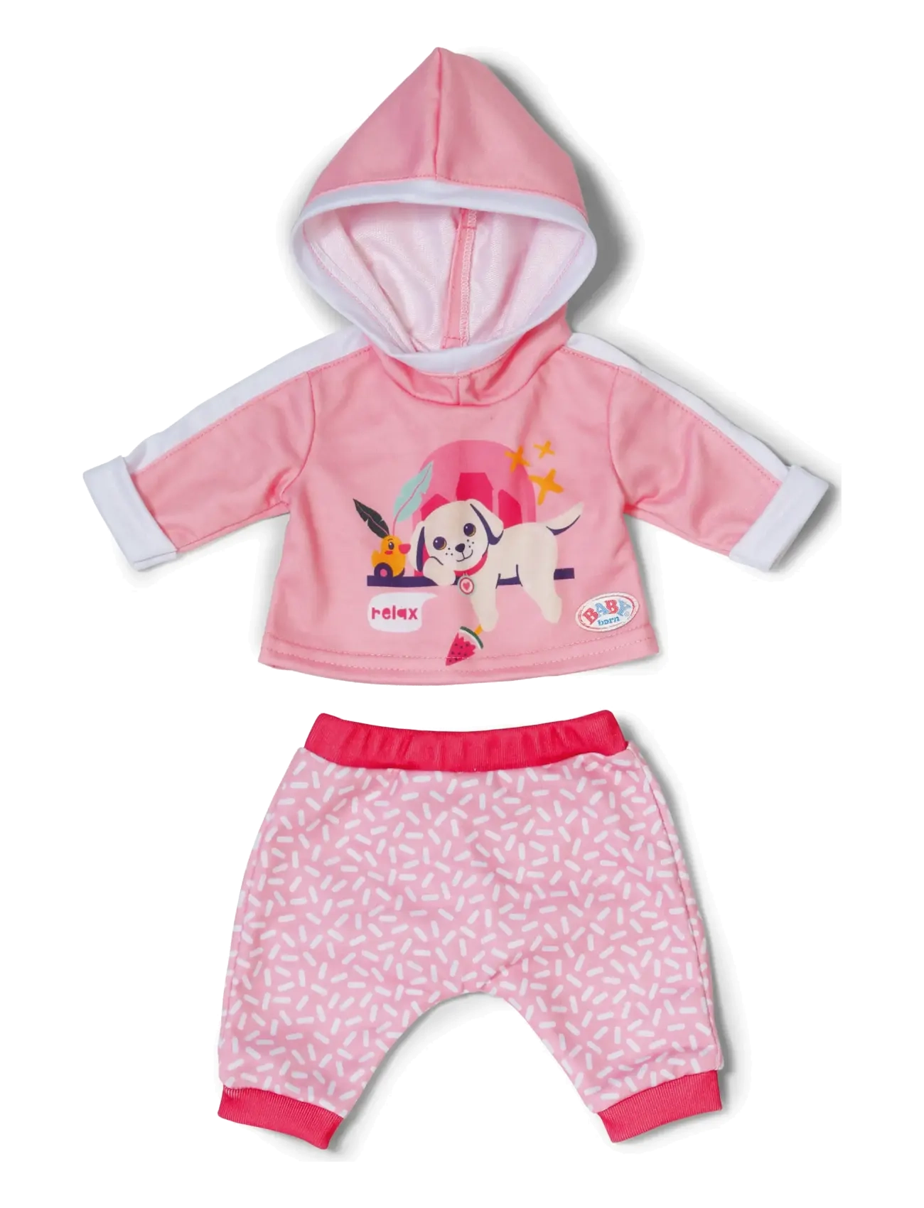 BABY born Jogging Suit Pink 43Cm, Doll Clothes, Pink, Str: 43 CM