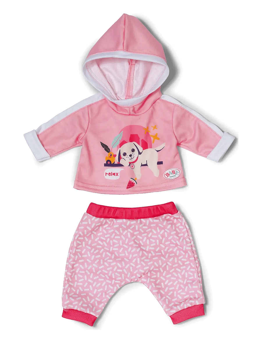 BABY born - BABY born Jogging Suit Pink 43cm - dúkkuföt - multicolor - 0
