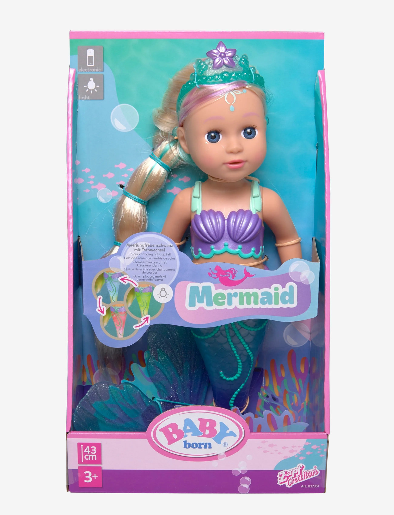 BABY born - BABY born Mermaid 43cm - dukker - multicolor - 1