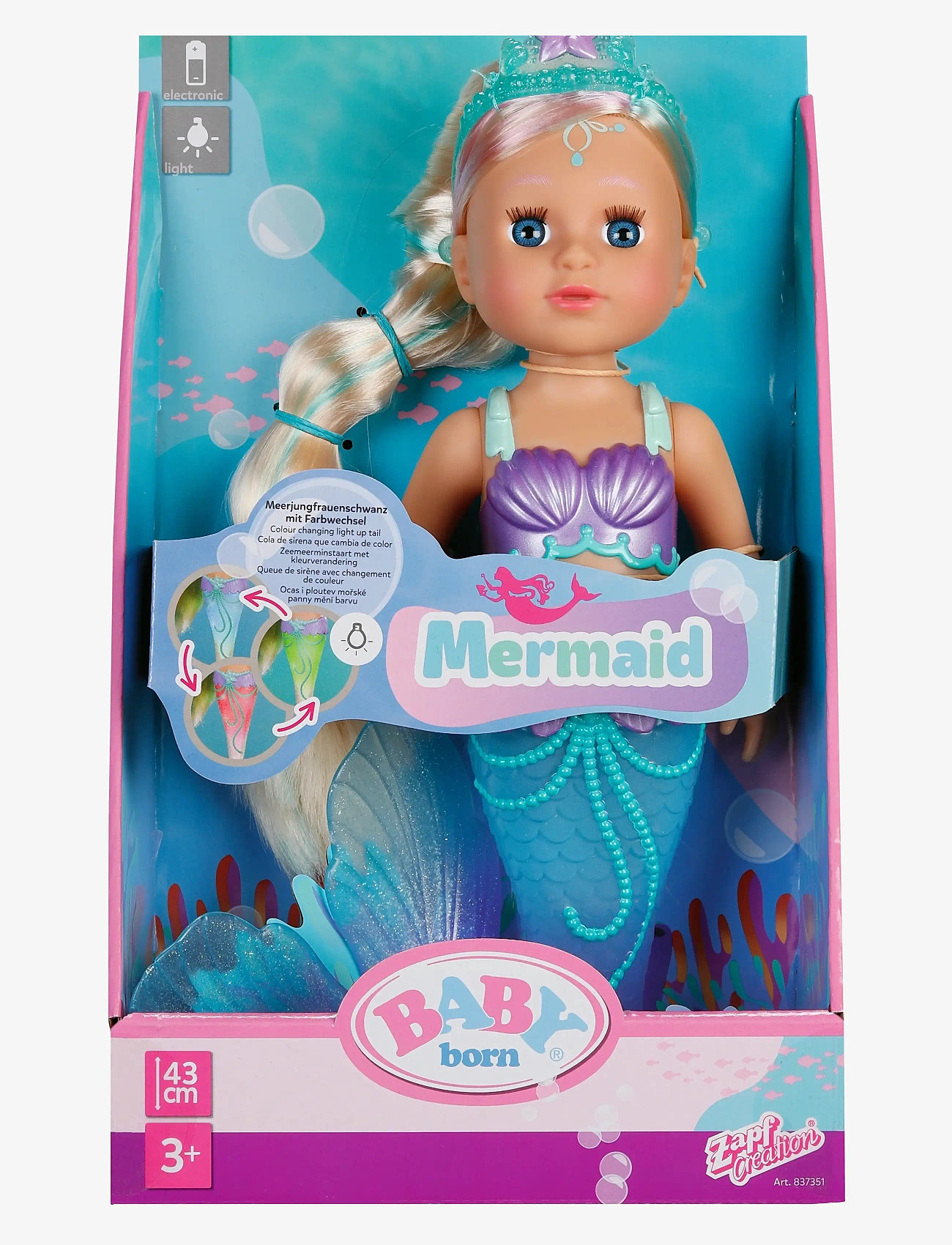 BABY born - BABY born Mermaid 43cm - dukker - multicolor - 2