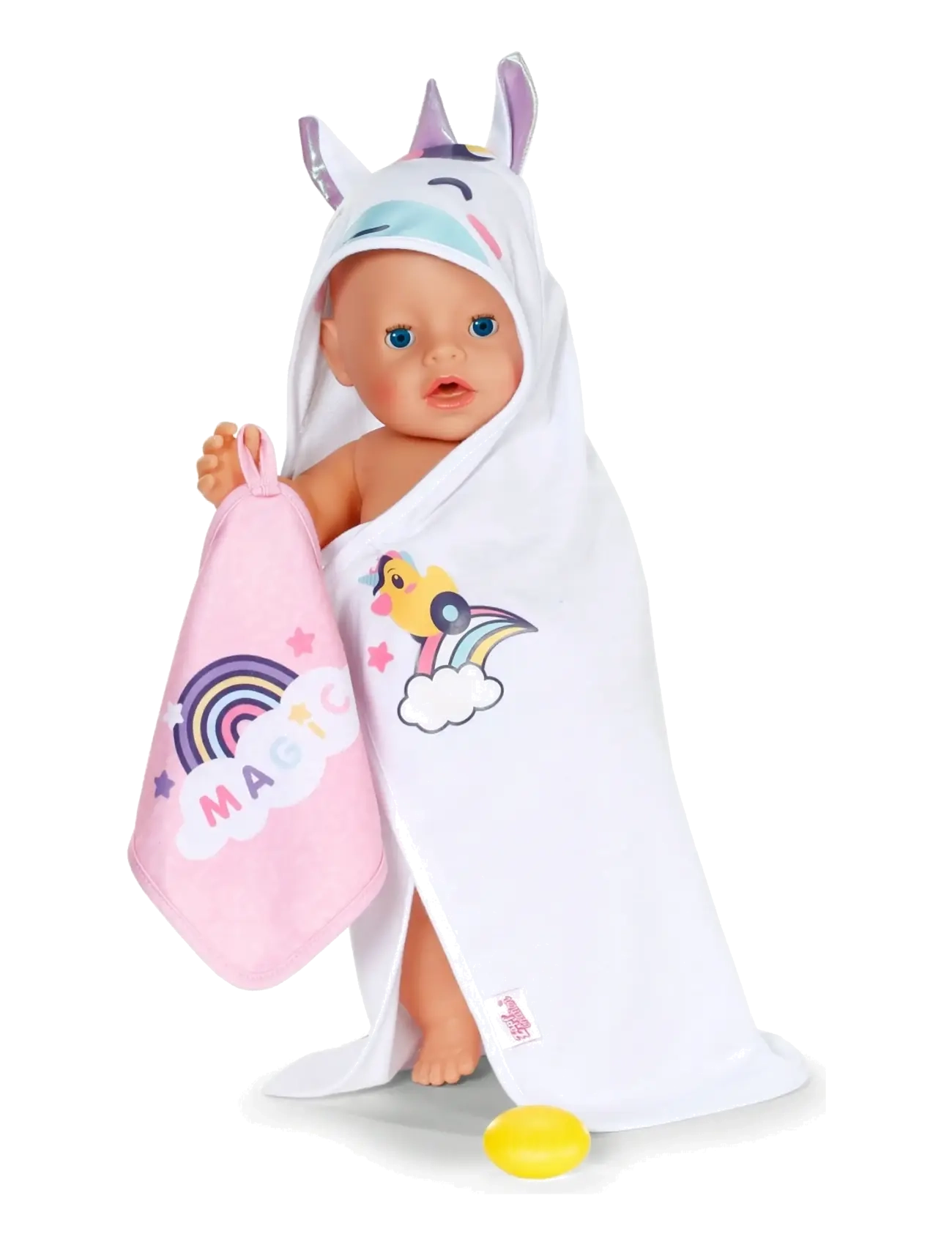 BABY born - BABY born Hooded Towel Set - dukketilbehør - multicolor - 1