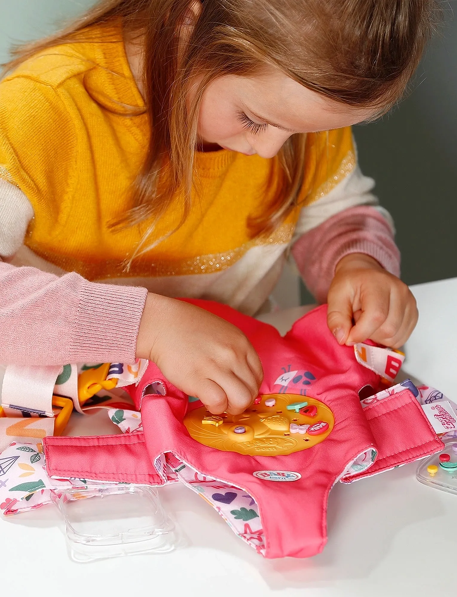 BABY born - BABY born Baby Carrier Pinplay - dukketilbehør - multicolor - 4
