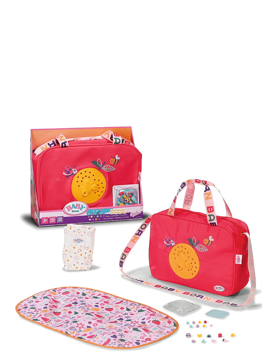 BABY born - BABY born Changing Bag Pinplay - dolls accessories - multicolor - 2