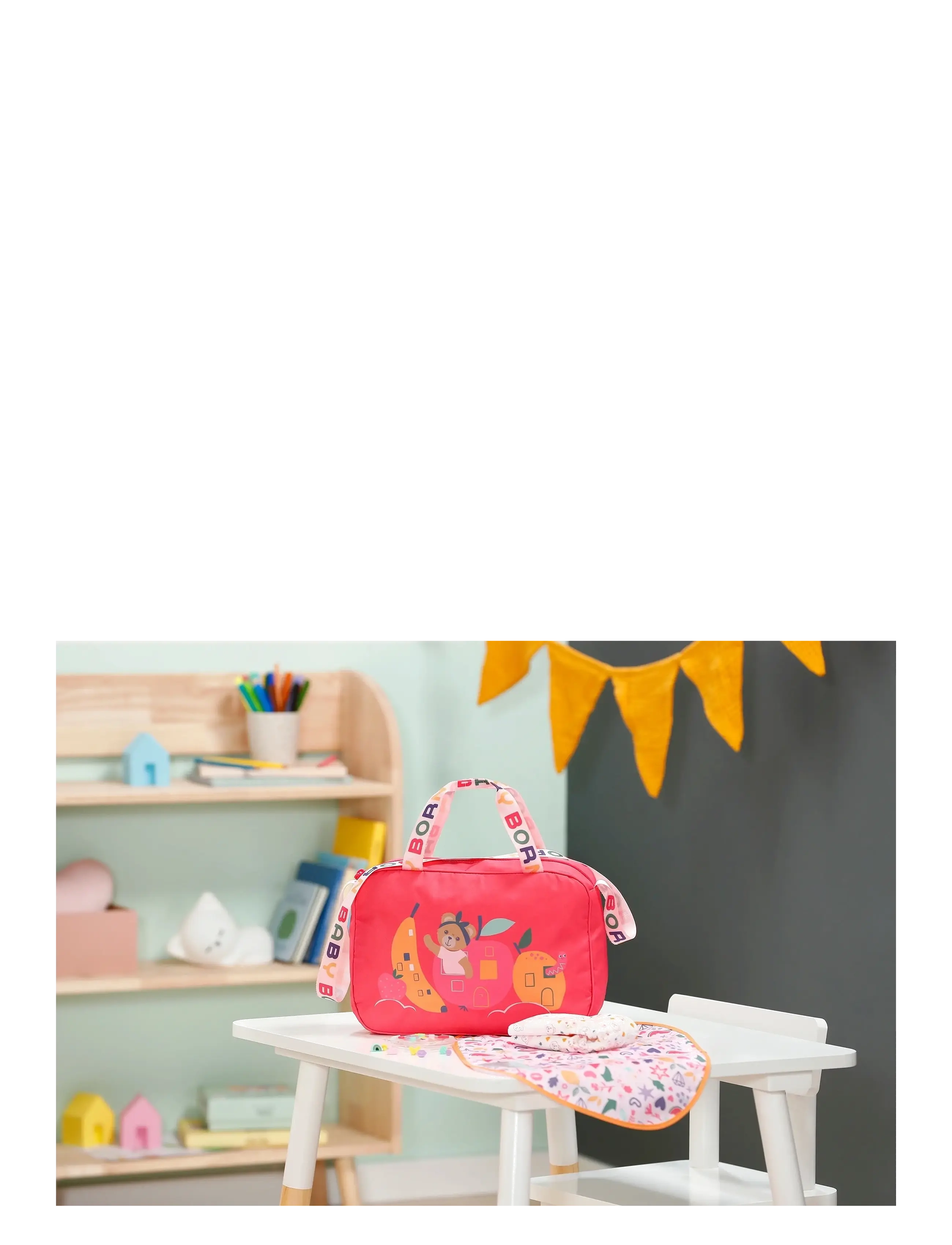 BABY born - BABY born Changing Bag Pinplay - dukketilbehør - multicolor - 3