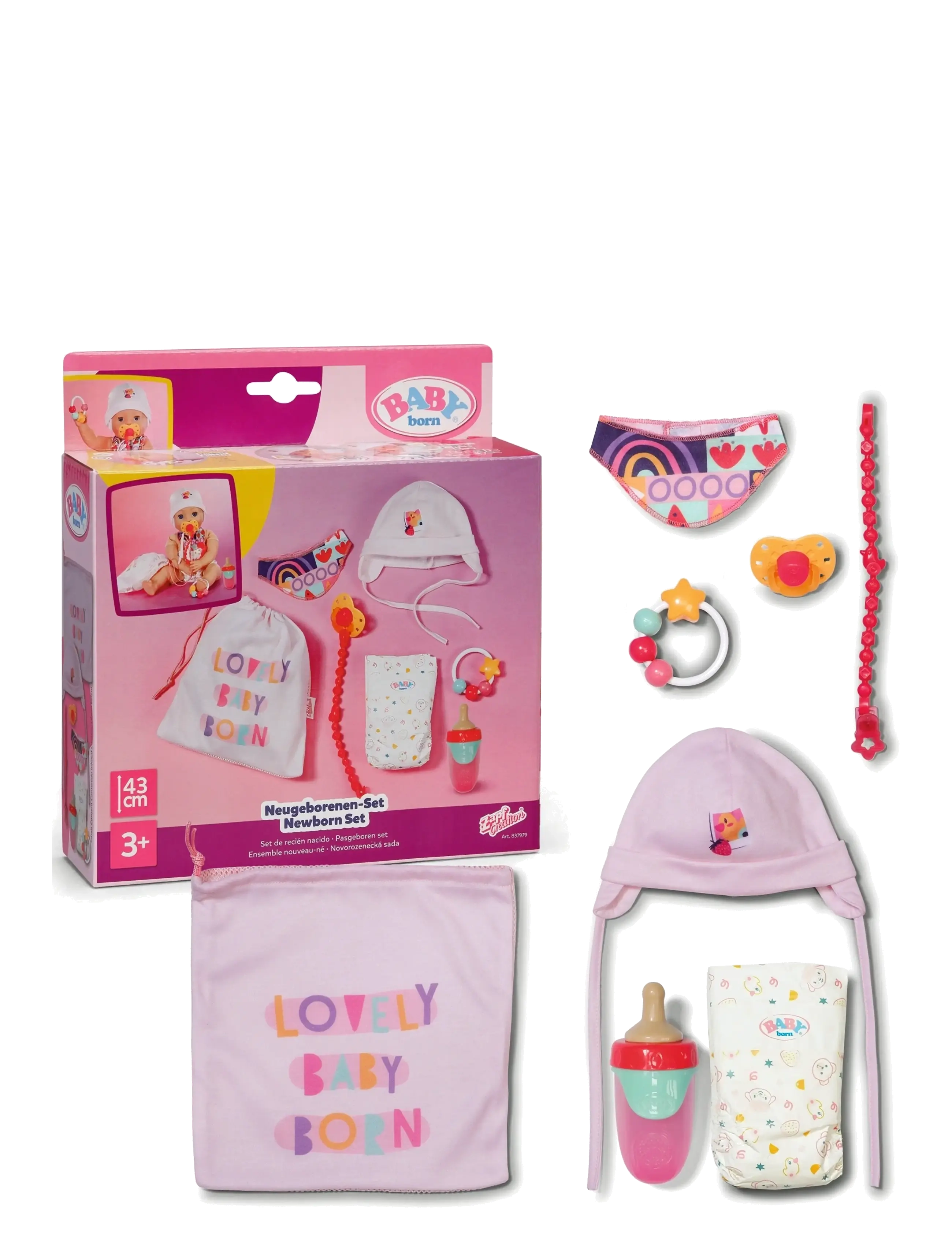 BABY born - BABY born Newborn Set - dukketilbehør - multicolor - 1