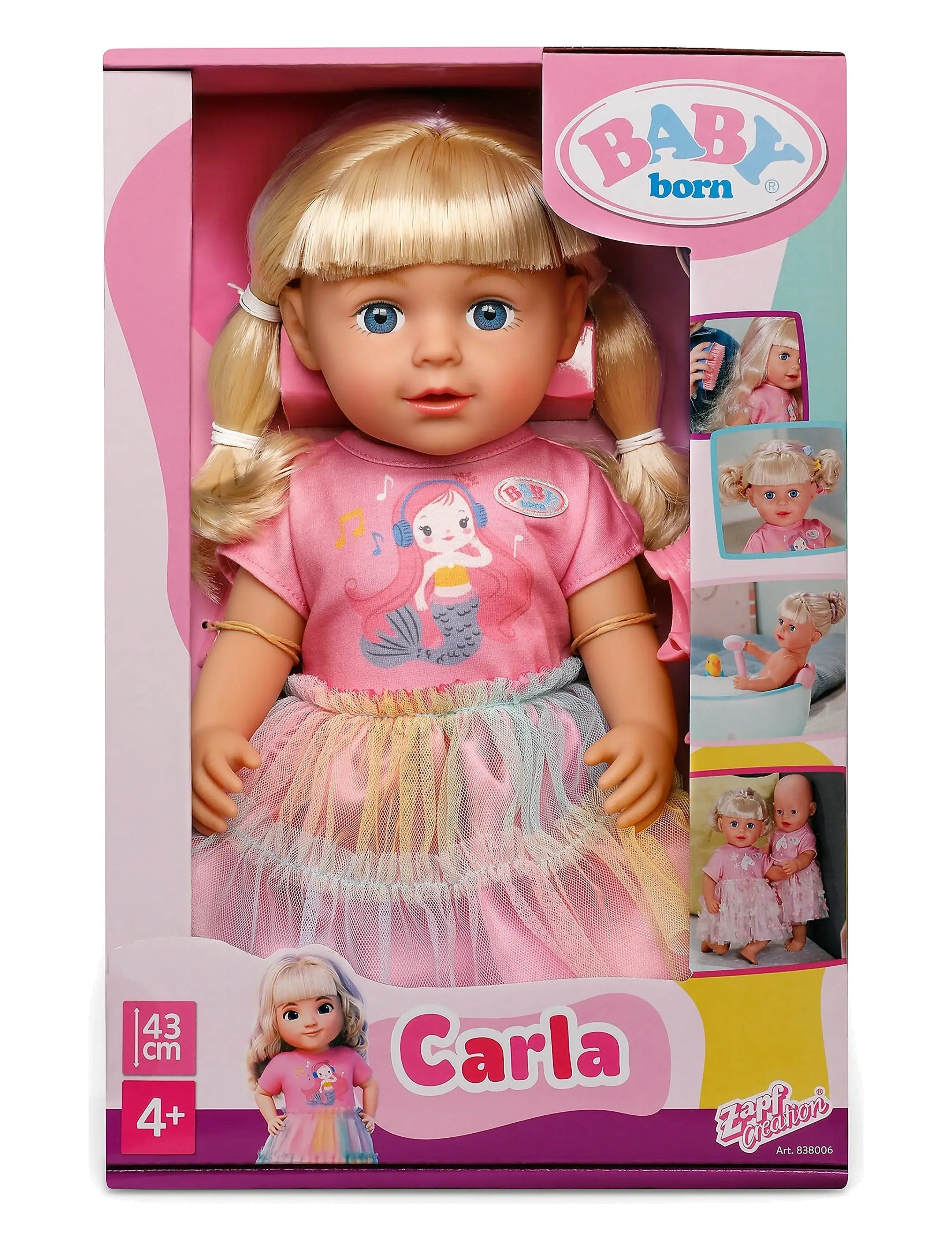 BABY born - BABY born Carla 43cm - dukker - multicolor - 2