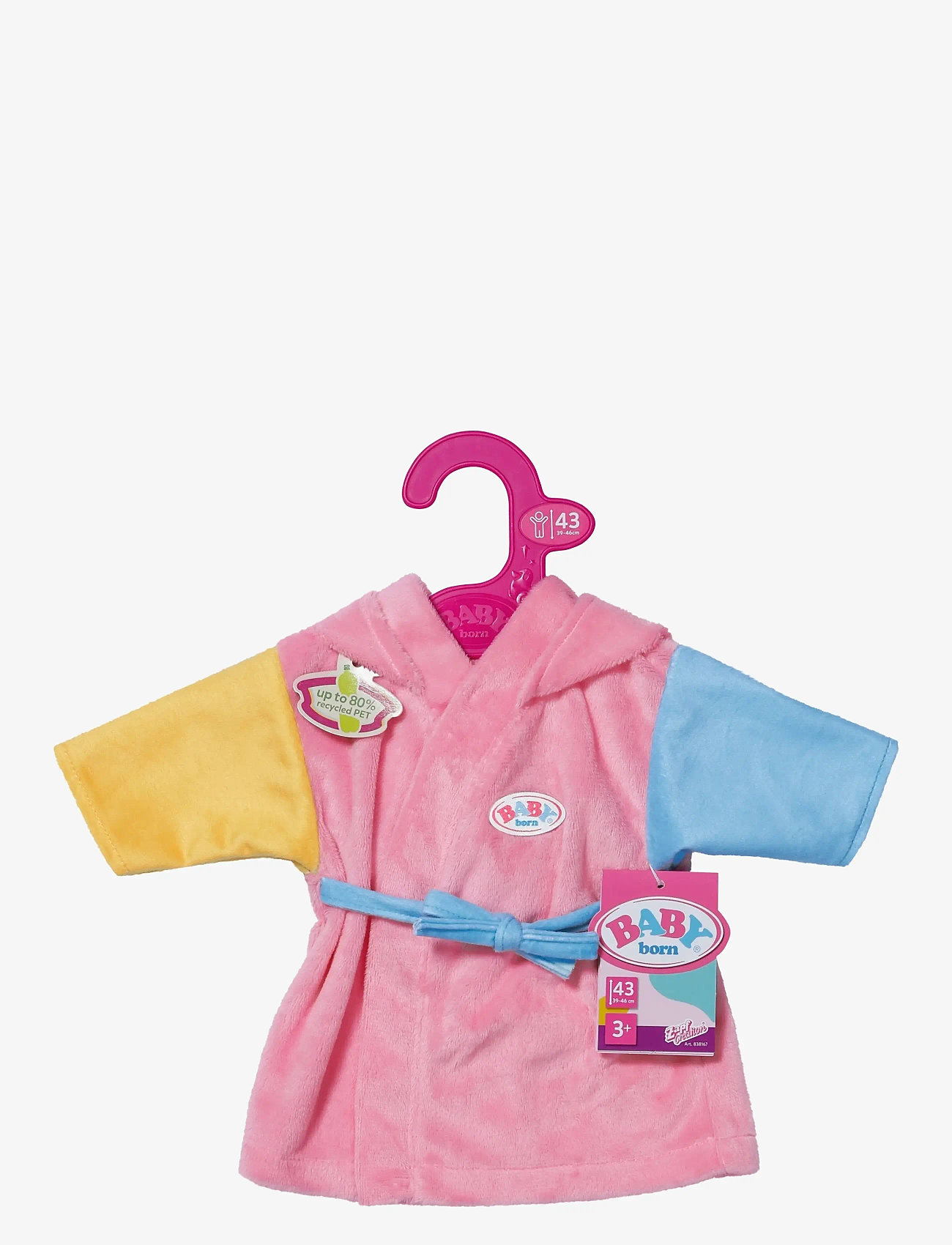 BABY born - BABY born Bathrobe 43cm - dukketøj - multicolor - 2