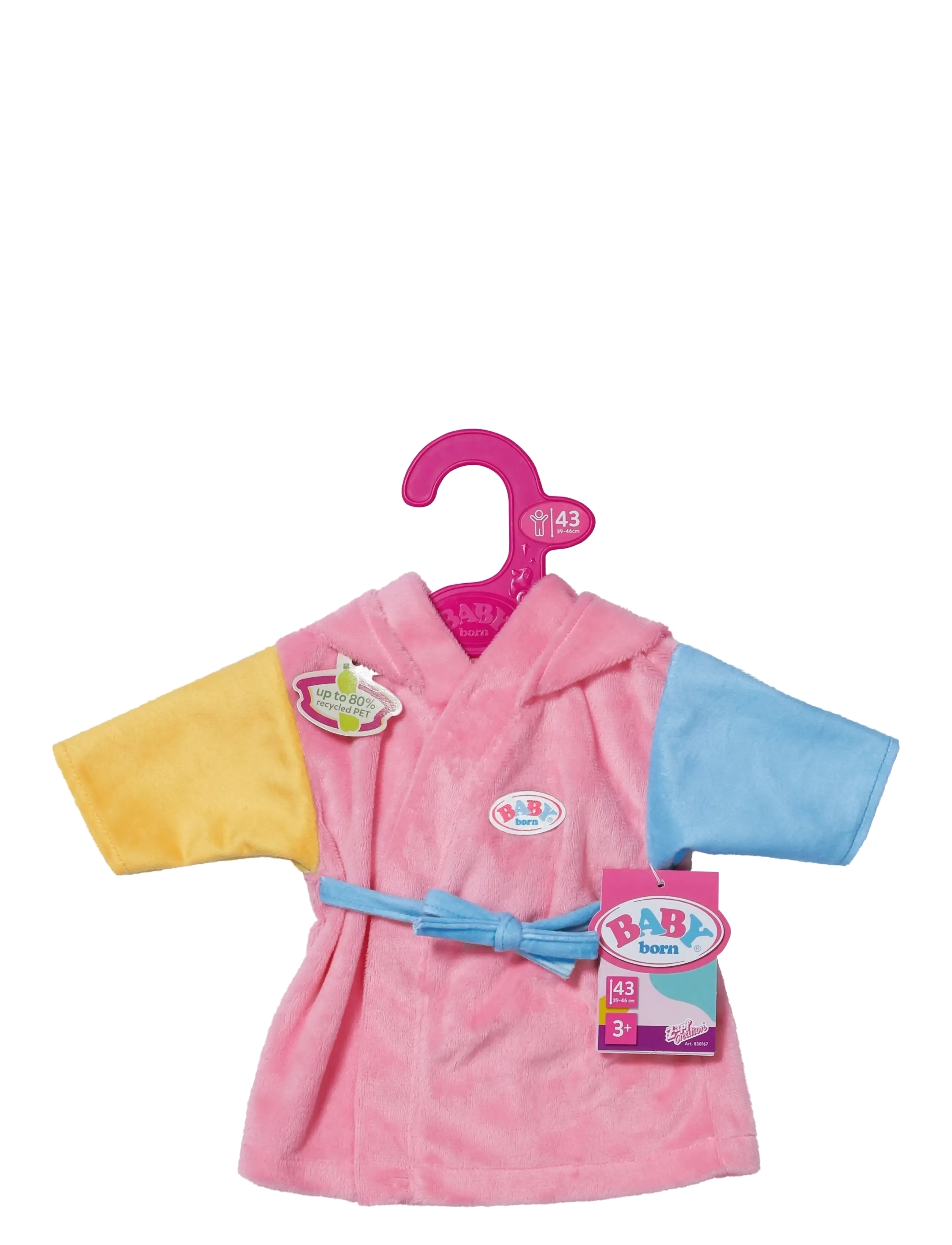 BABY born - BABY born Bathrobe 43cm - dockkläder - multicolor - 2