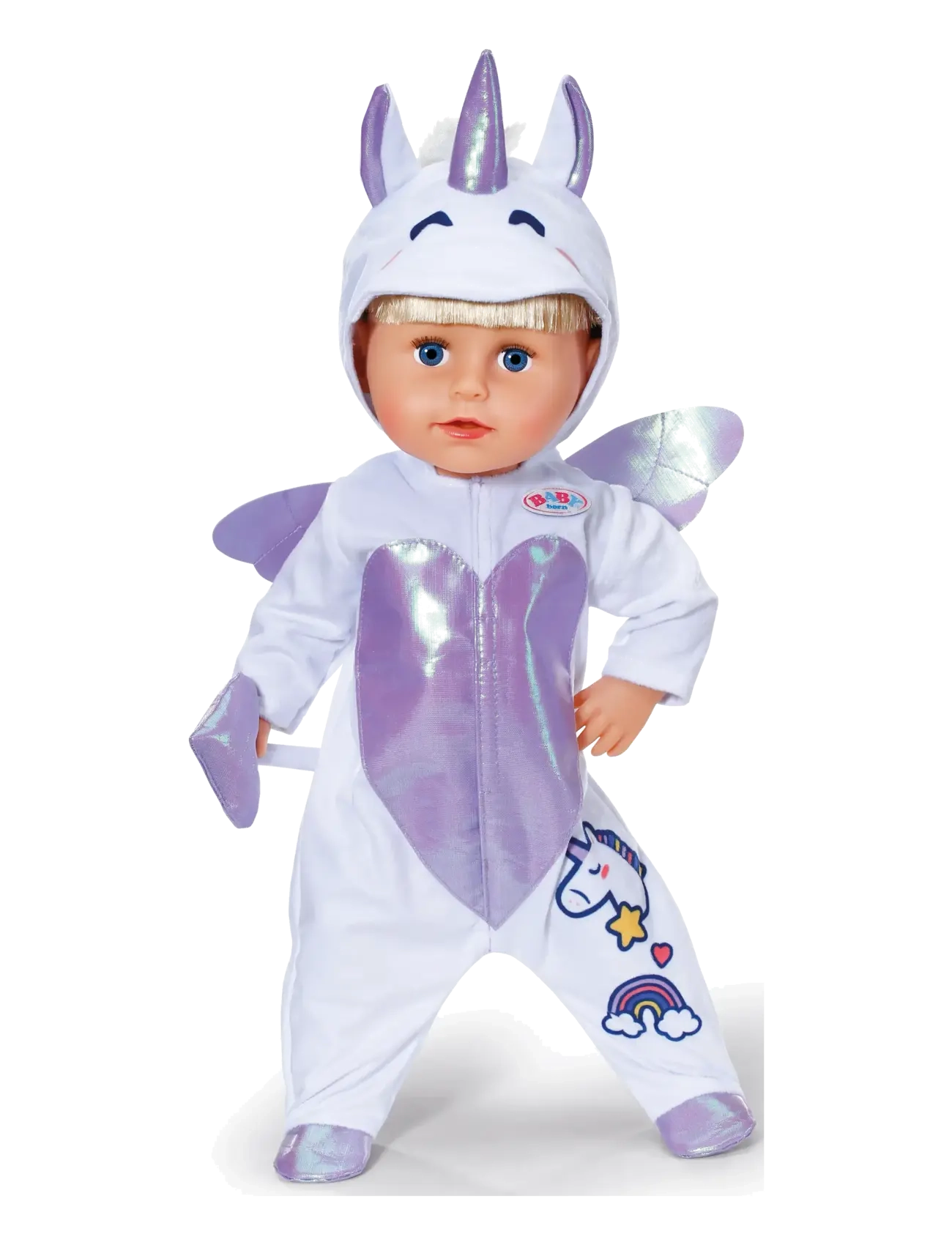 BABY born - BABY born Unicorn Onesie 43cm - dukketøj - multicolor - 2