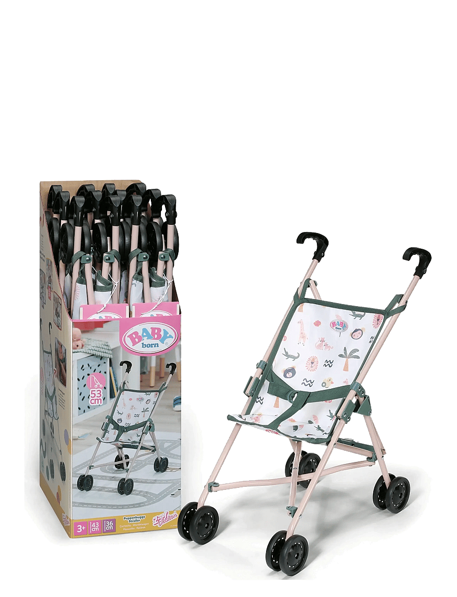 BABY born - BABY born Stroller - dukkevogne - multicolor - 0