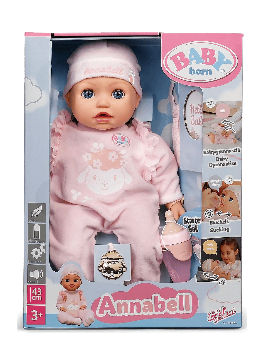 BABY born - BABY born Annabell 43cm - dockor - multicolor - 2