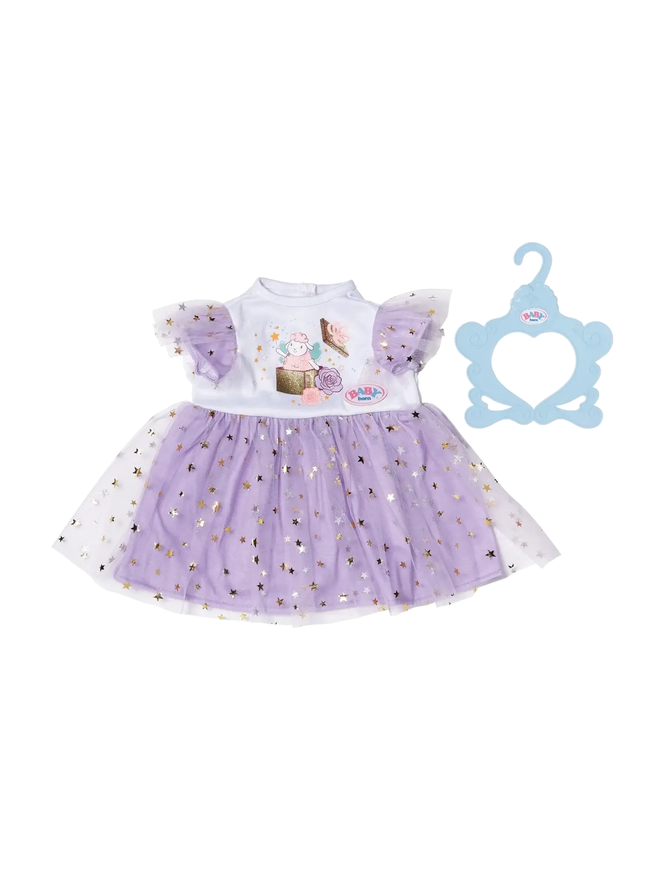 BABY born Lilac Tutu Dress 43Cm, Børn, Dolls Tilbehør, Lila, Str: 43 CM