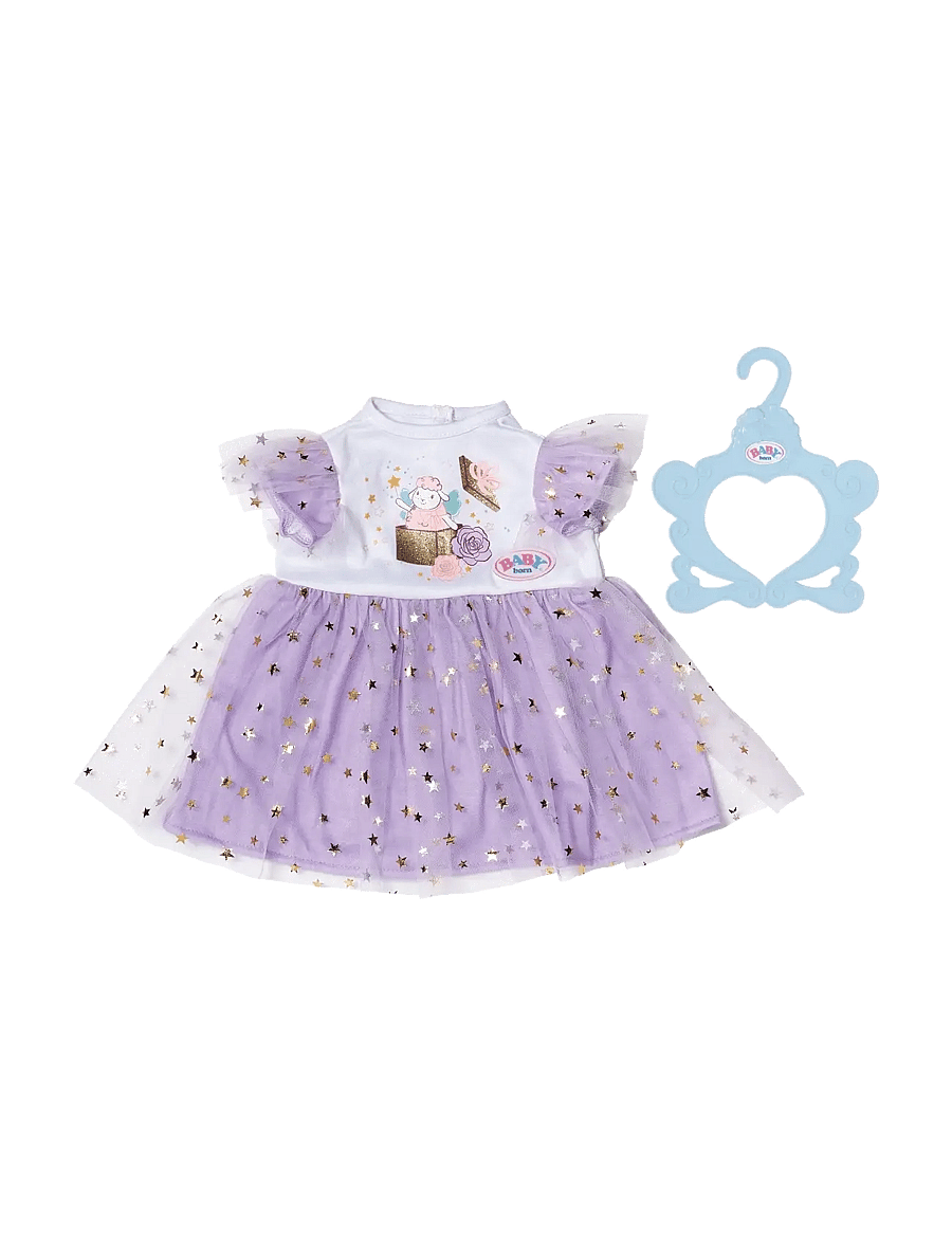 BABY born - BABY born Lilac Tutu Dress 43cm - dúkkuföt - multicolor - 0
