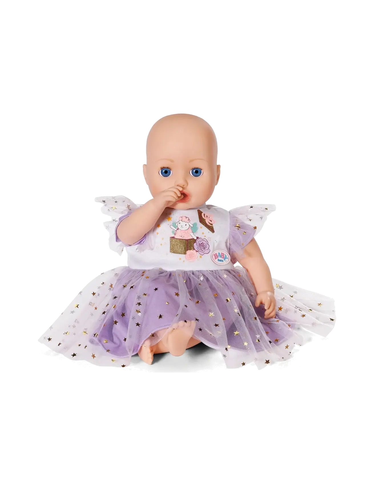 BABY born - BABY born Lilac Tutu Dress 43cm - dukketøj - multicolor - 1