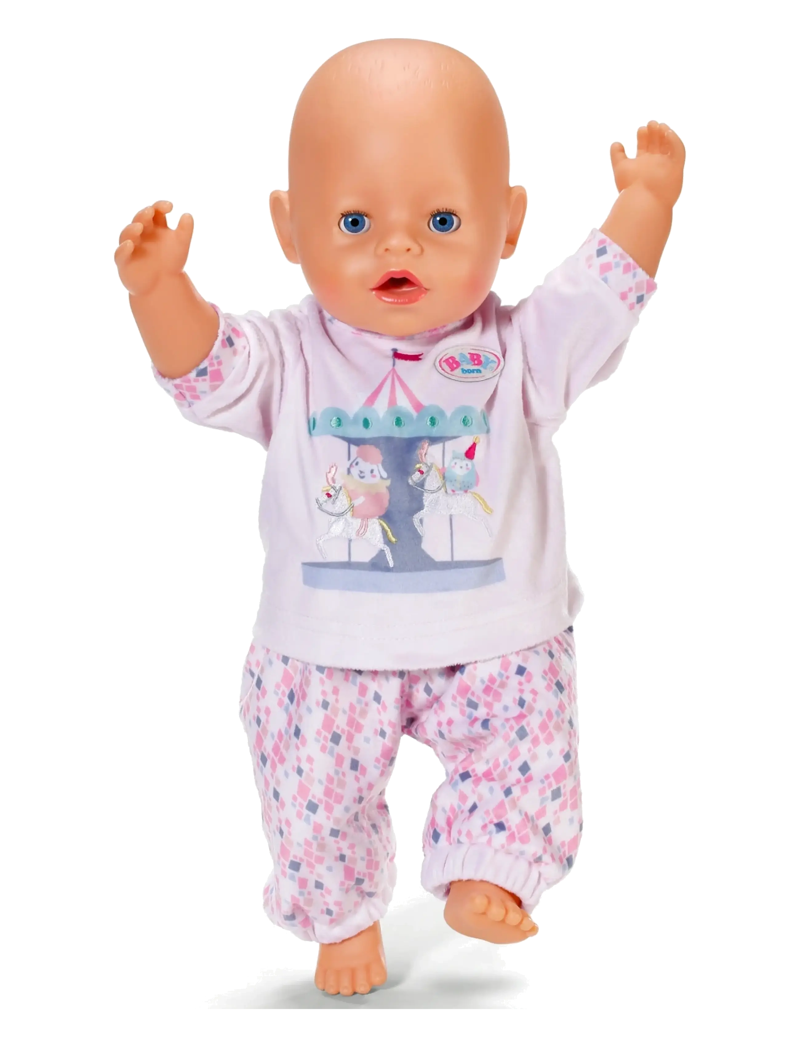 BABY born - BABY born Pyjamas 43cm - dukketøj - multicolor - 1