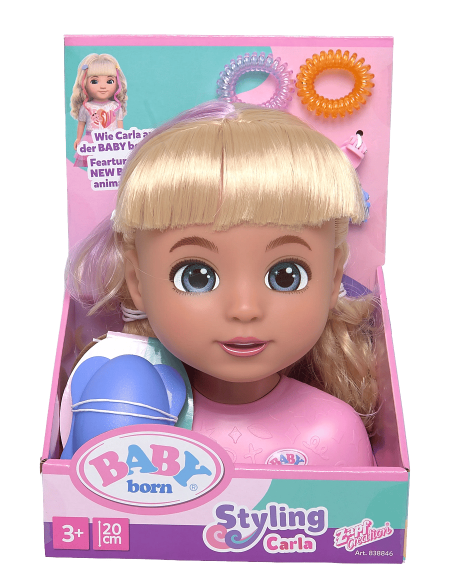 BABY born - BABY born Styling Head Carla - greiðsluhaus - multicolor - 0
