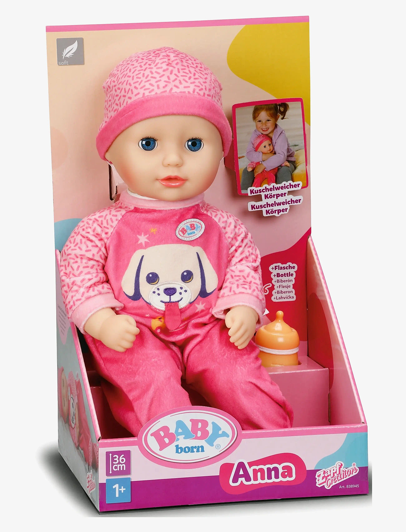 BABY born - BABY born Anna Pink 36cm - dukker - multicolor - 1
