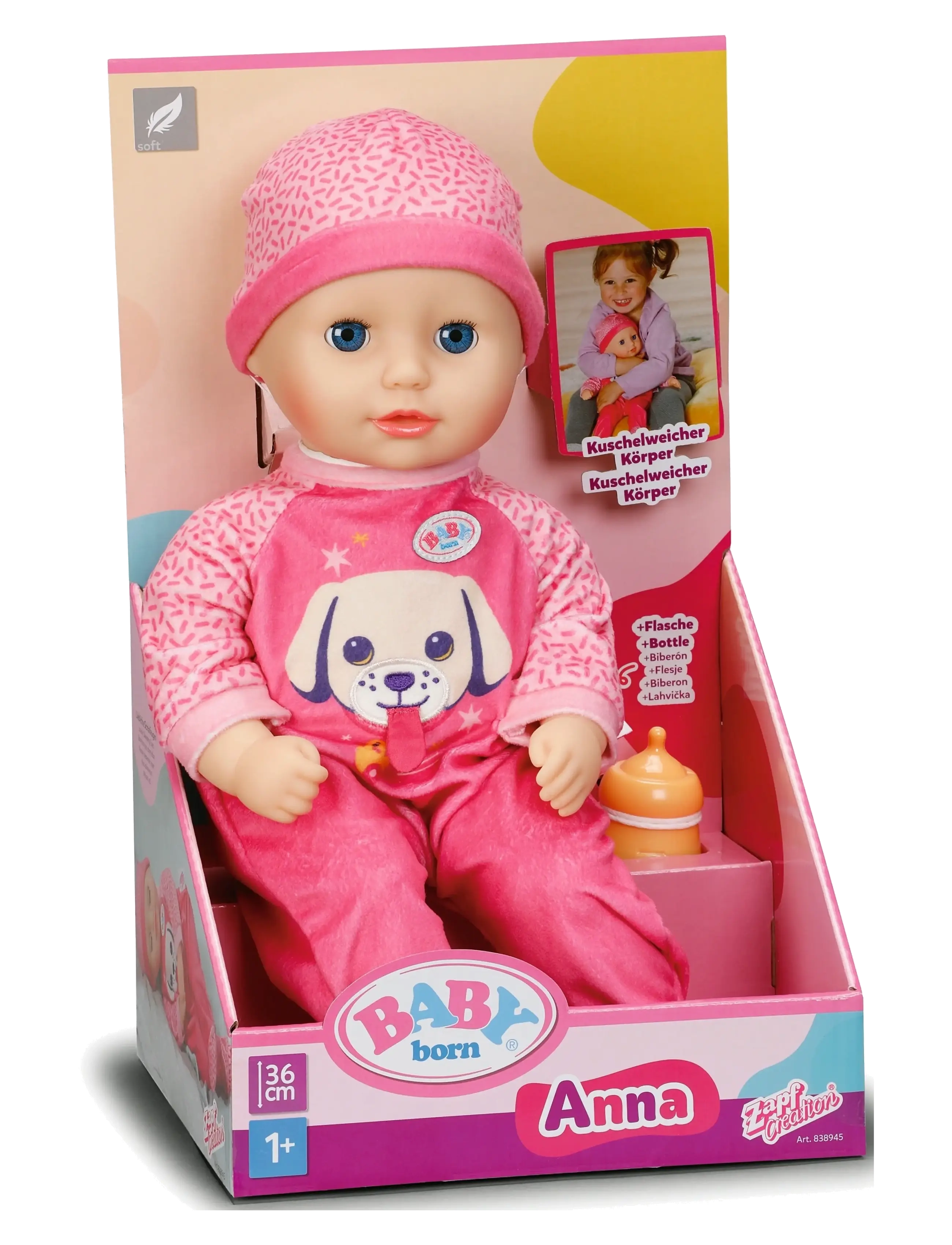 BABY born - BABY born Anna Pink 36cm - dukker - multicolor - 1