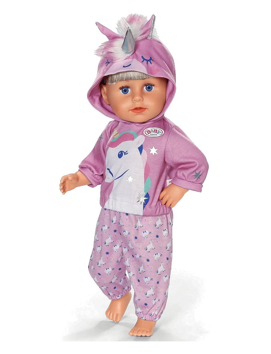 BABY born - BABY born Outfit Unicorn 43cm - dukketøj - multicolor - 1