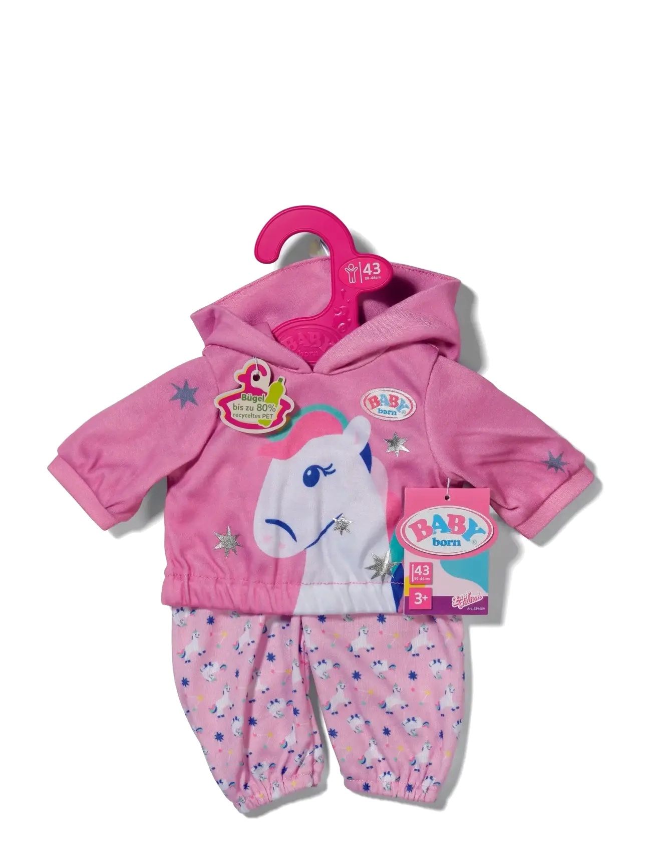 BABY born - BABY born Outfit Unicorn 43cm - dukketøj - multicolor - 2