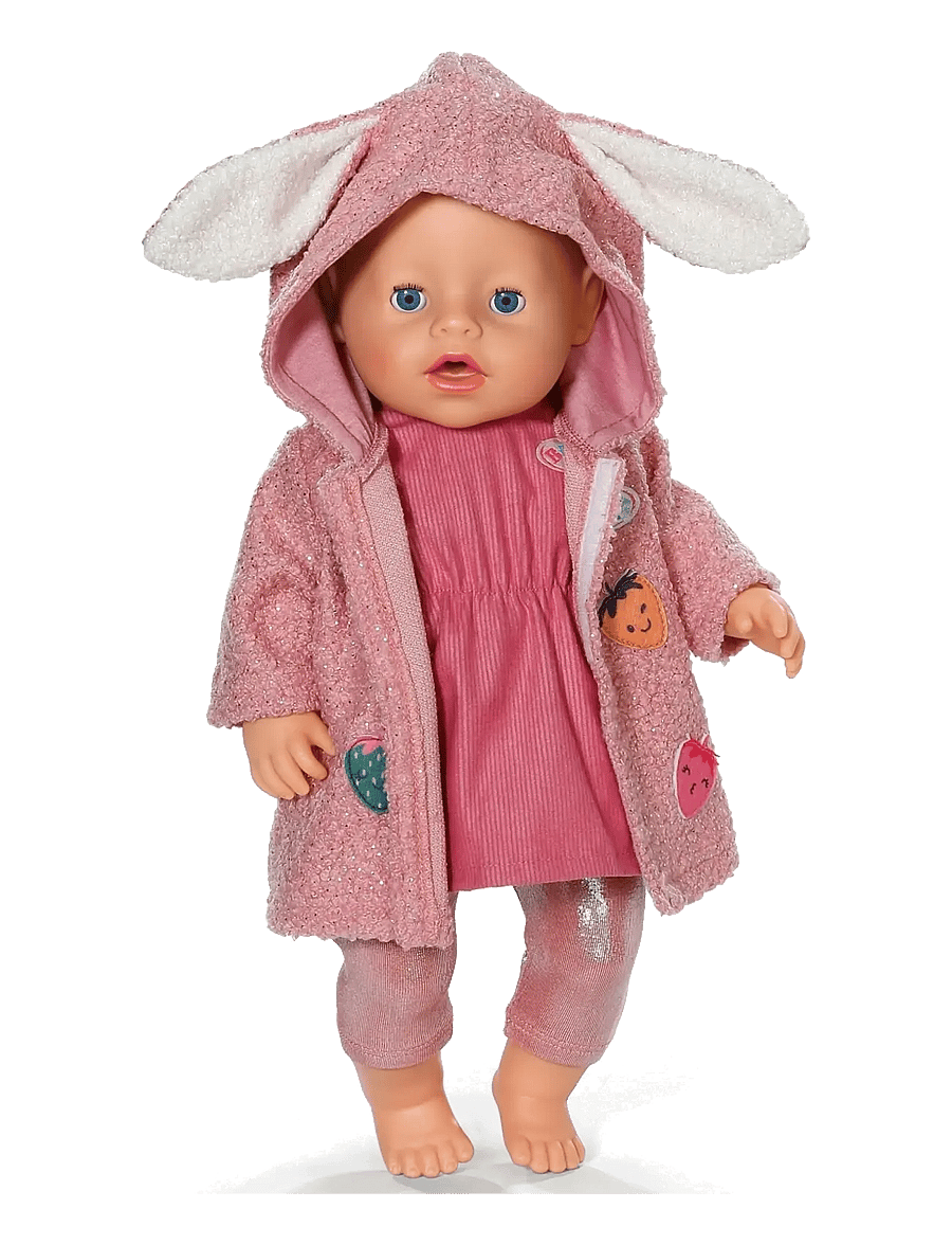 BABY born - BABY born Coat Set with Dress 43cm - dúkkuföt - multicolor - 1