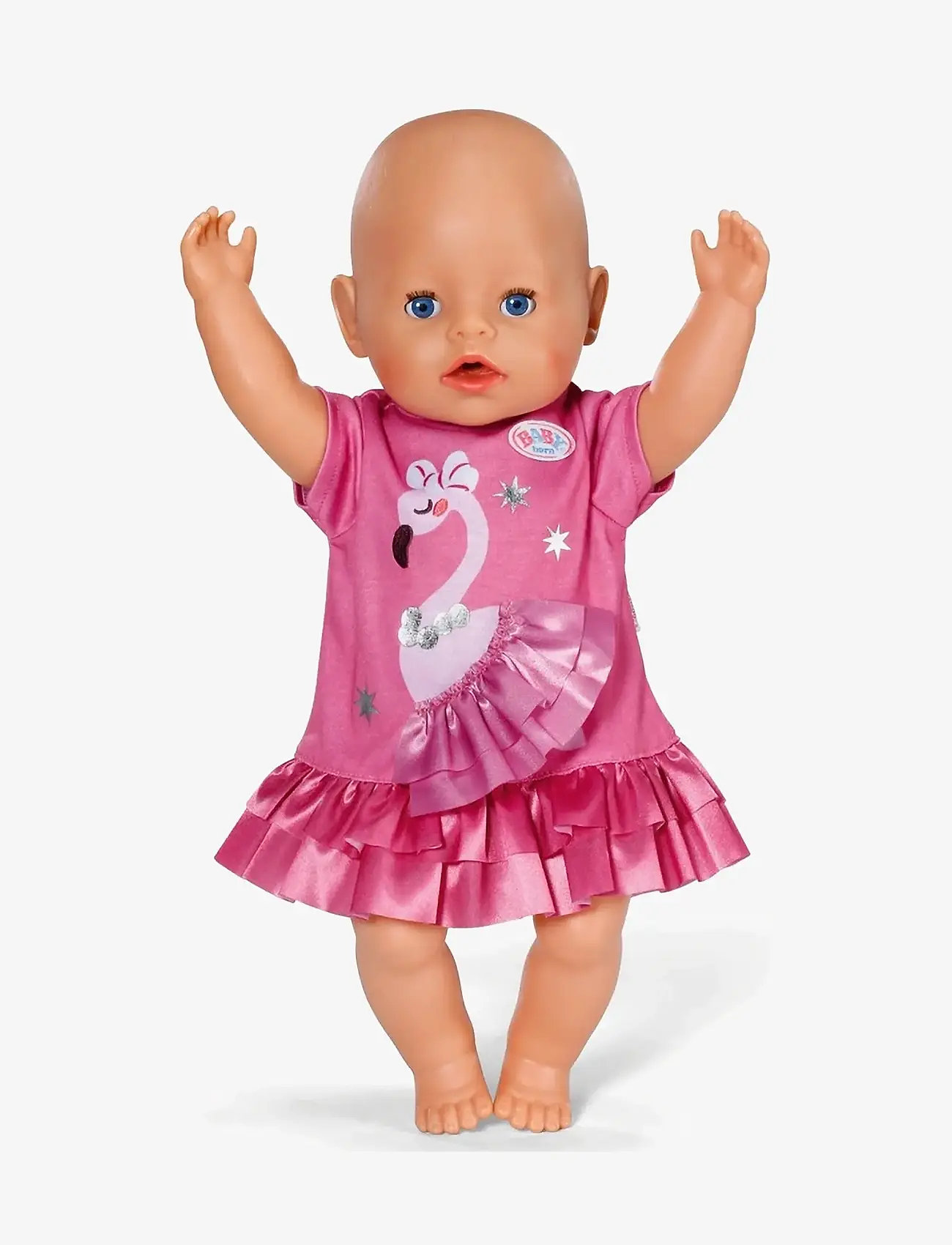 BABY born - BABY born Dress Flamingo 43cm - dukketøj - multicolor - 1