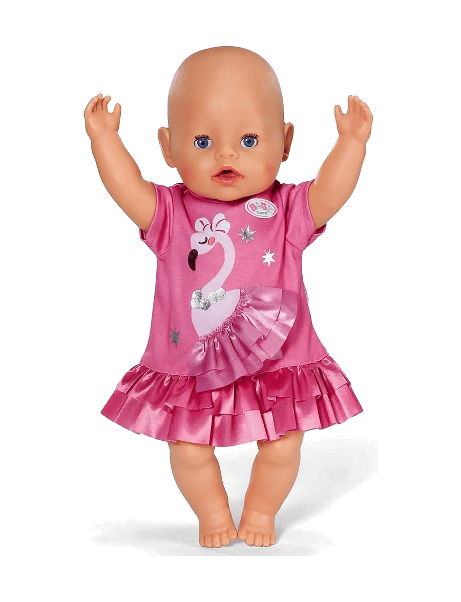 BABY born - BABY born Dress Flamingo 43cm - dúkkuföt - multicolor - 1