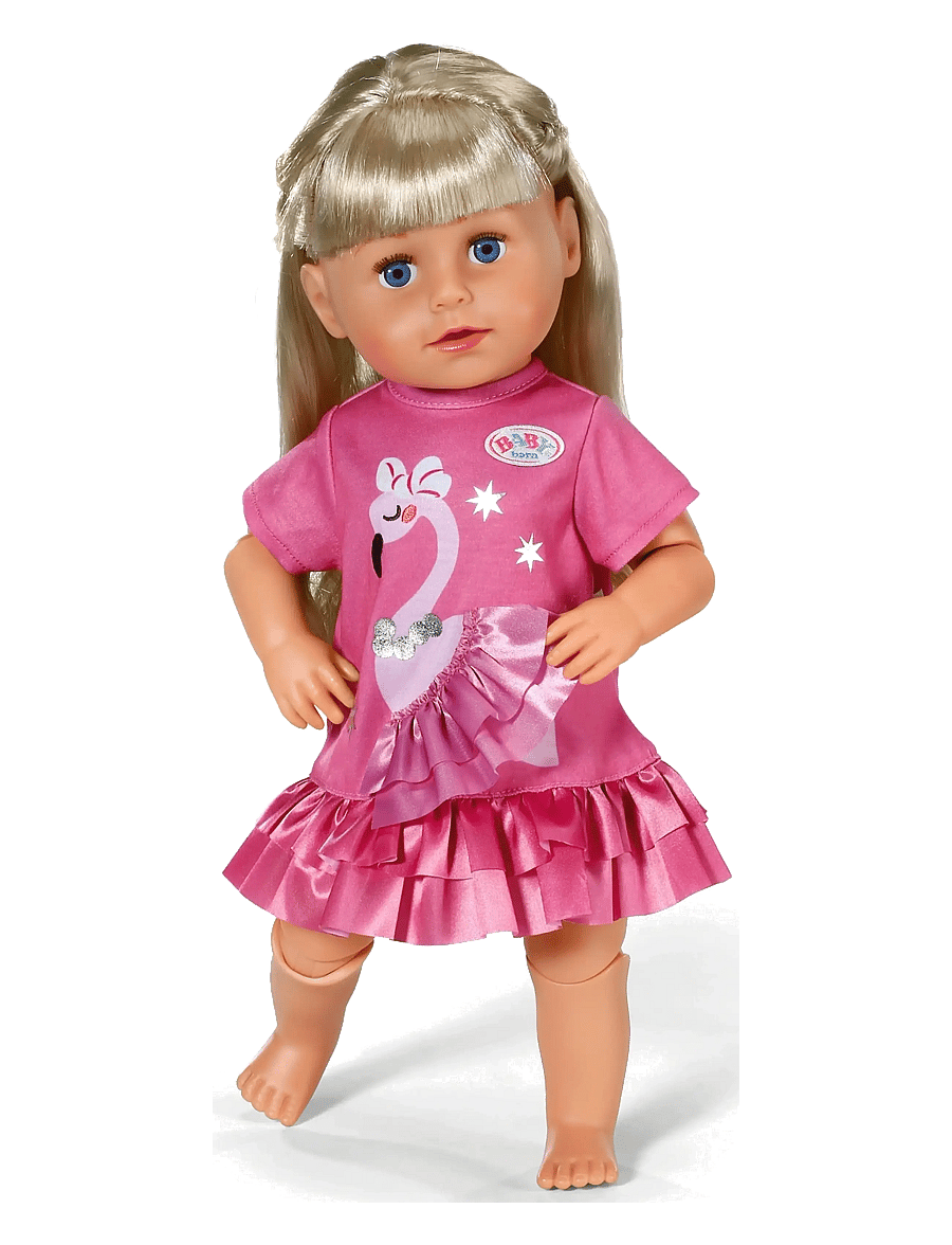 BABY born - BABY born Dress Flamingo 43cm - dúkkuföt - multicolor - 2
